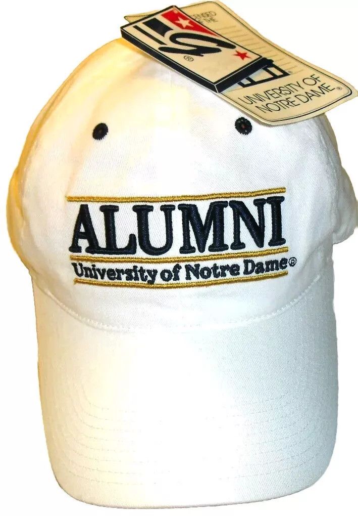 The Game Notre Dame Alumni The Game 90s Strapback hat Size ONE SIZE - 1 Thumbnail