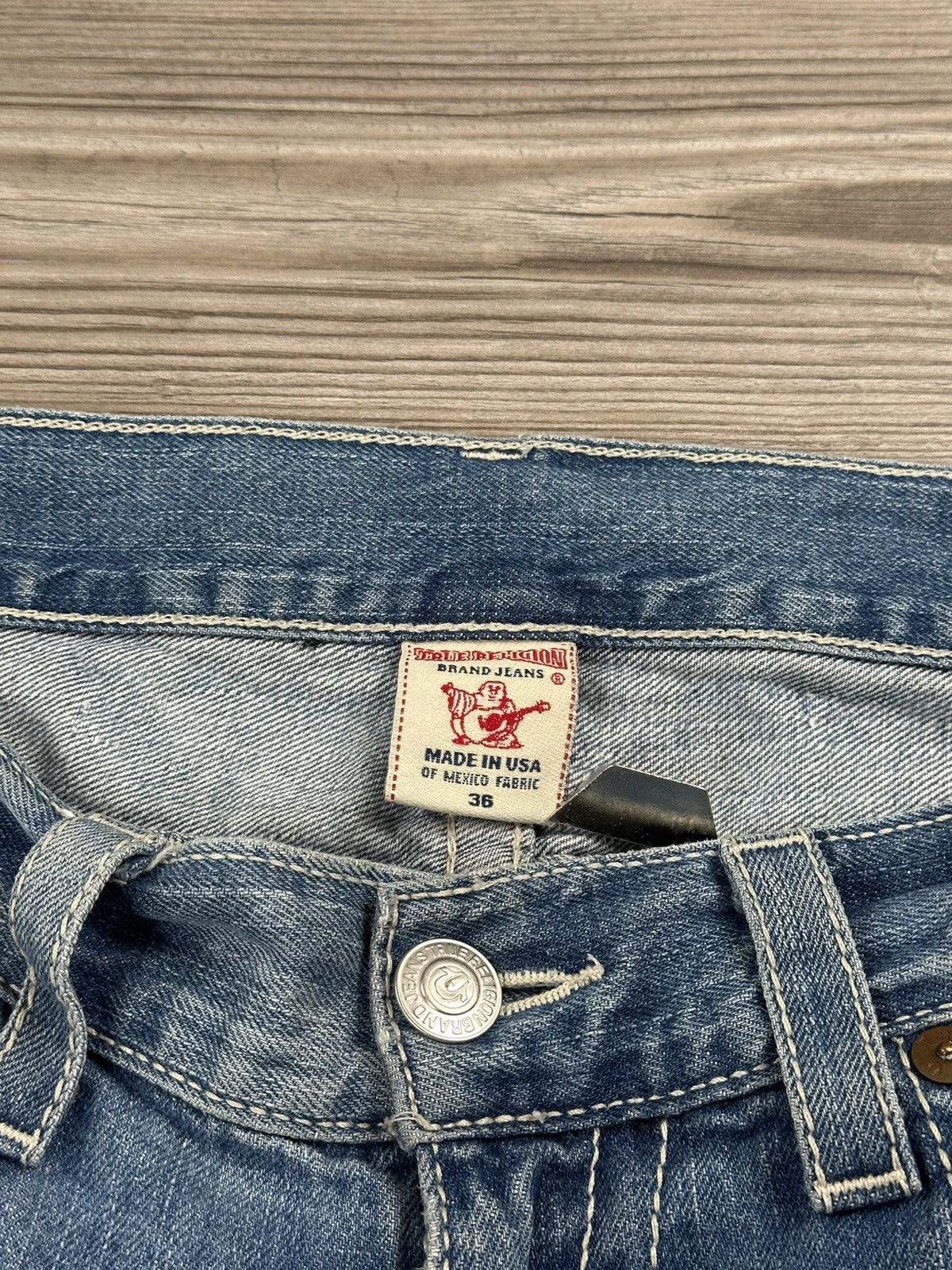 True Religion Crazy Y2K True Religion Boot Cut Jeans Size US 38 / EU 54 - 7 Thumbnail
