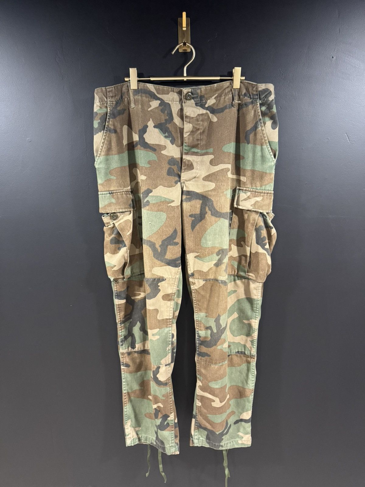 Vintage 1990s Vintage Propper US Military Camouflage Cargo Pants 36 Size US 36 / EU 52 - 2 Thumbnail