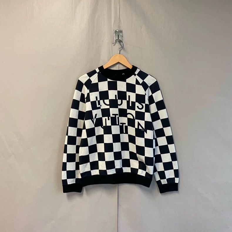 Louis Vuitton Louis Vuitton Checkerboard Space Cotton Sweatshirt Size US M / EU 48-50 / 2 - 1 Thumbnail