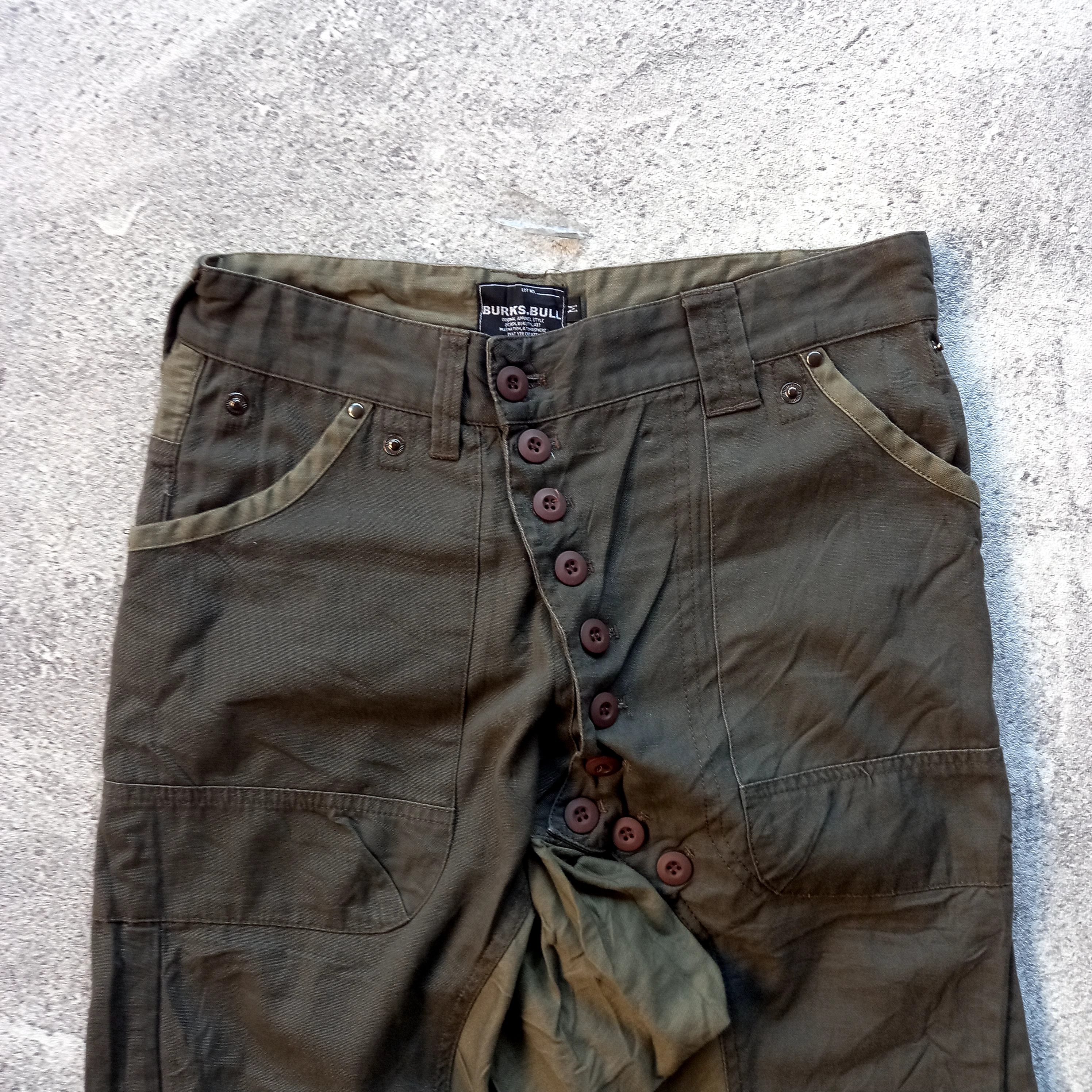 Japanese Brand Burks Bull Fatigue Like a Kapital Style Pants Size US 30 / EU 46 - 2 Thumbnail