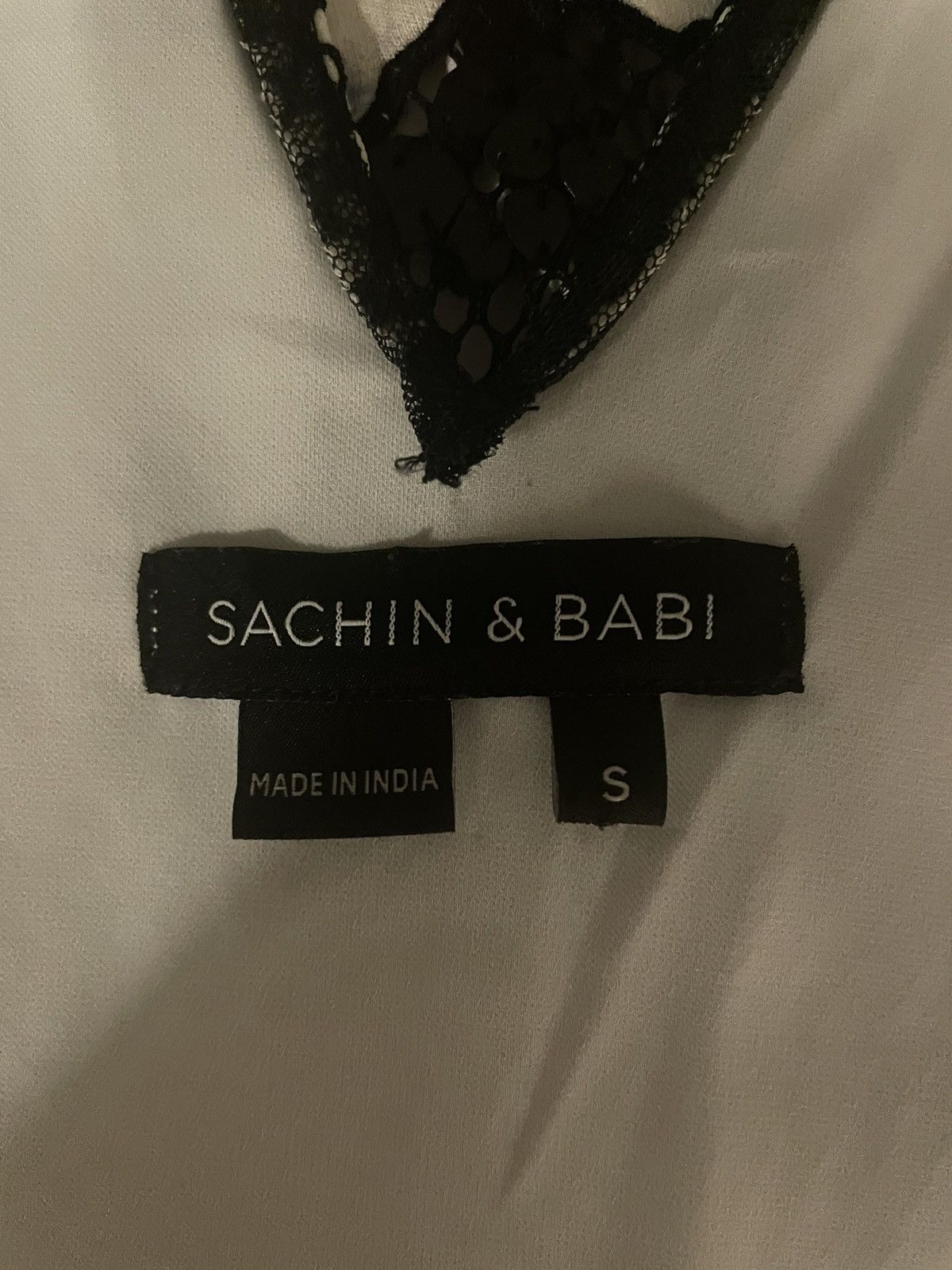 Sachin & Babi Sachin & Babi Black Mesh Sleeveless Top Size S / US 4 / IT 40 - 4 Thumbnail