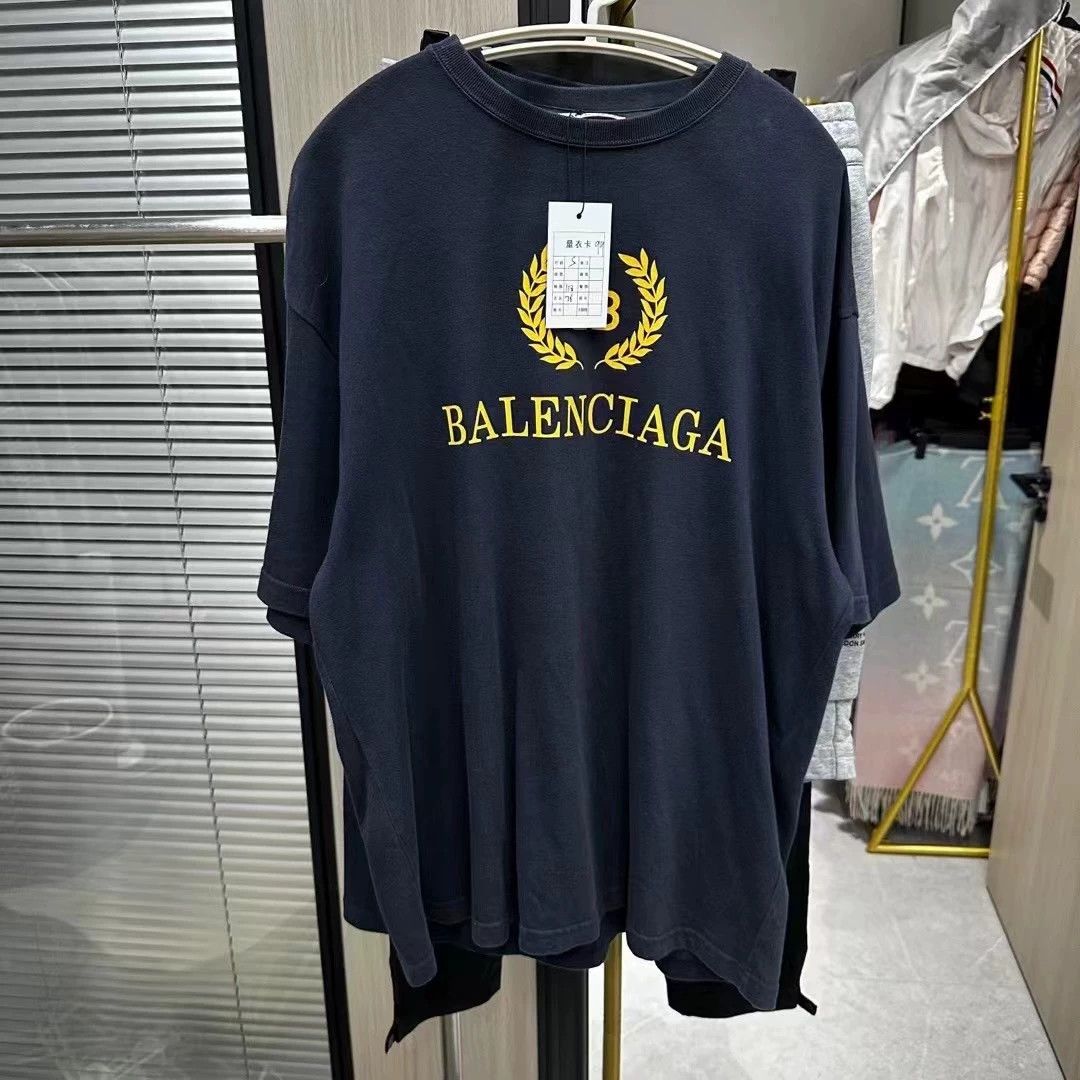 Balenciaga Balenciaga Tibetan wheat ear short sleeved shirt Size US S / EU 44-46 / 1 - 1 Thumbnail