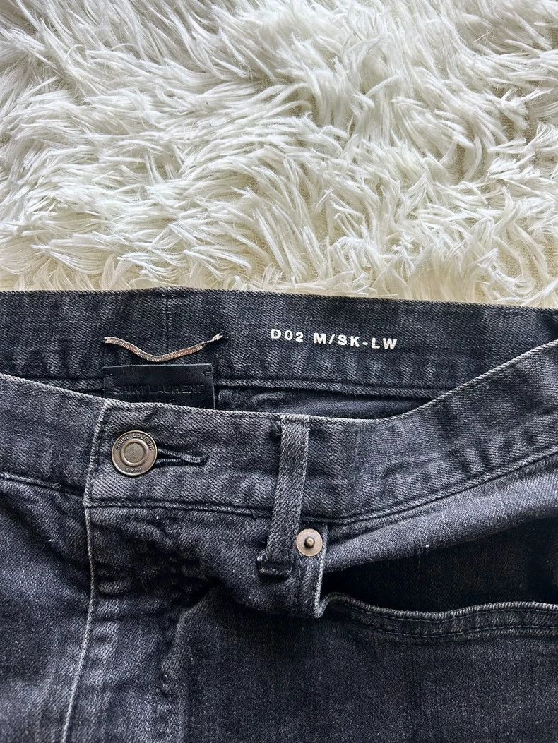 Saint Laurent Paris Saint Laurent Paris Knife black jeans Size 30" / US 8 / IT 44 - 2 Thumbnail
