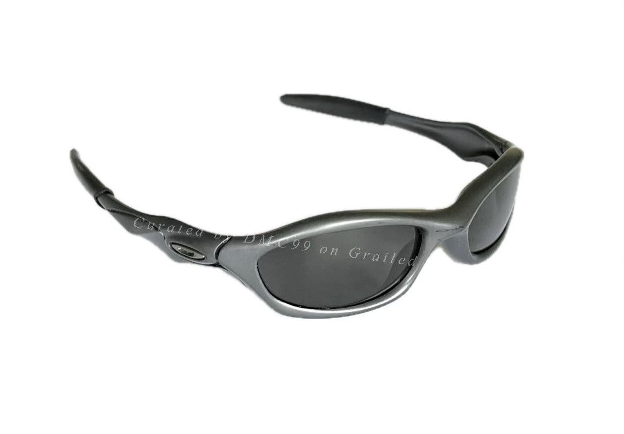 Vintage 2004 Oakley Unknown Dark Grey Sunglasses Size ONE SIZE - 1 Thumbnail