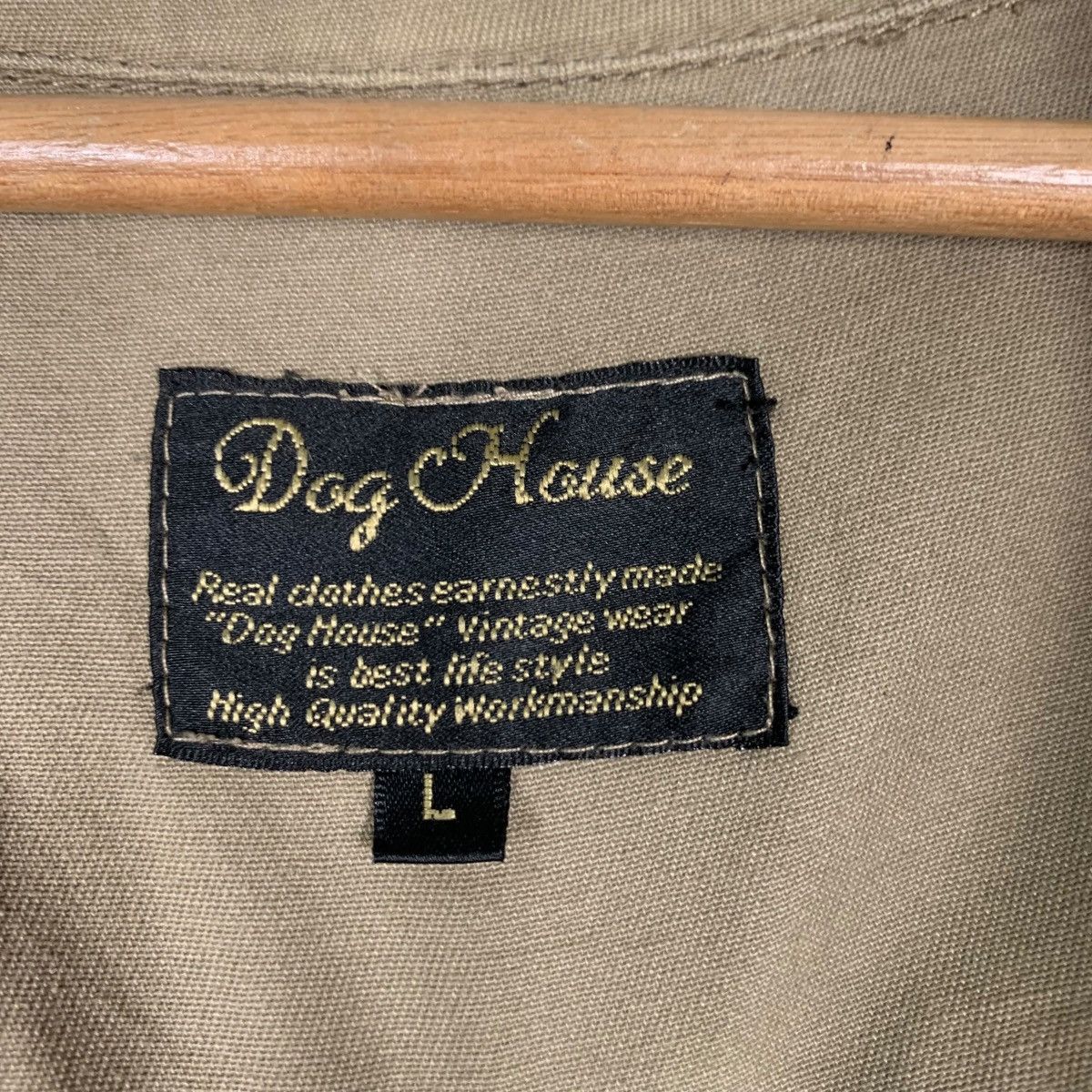 Japanese Brand DOG HOUSE Vintage Wear Hooded Jacket #1305-C59 Size US L / EU 52-54 / 3 - 16 Thumbnail