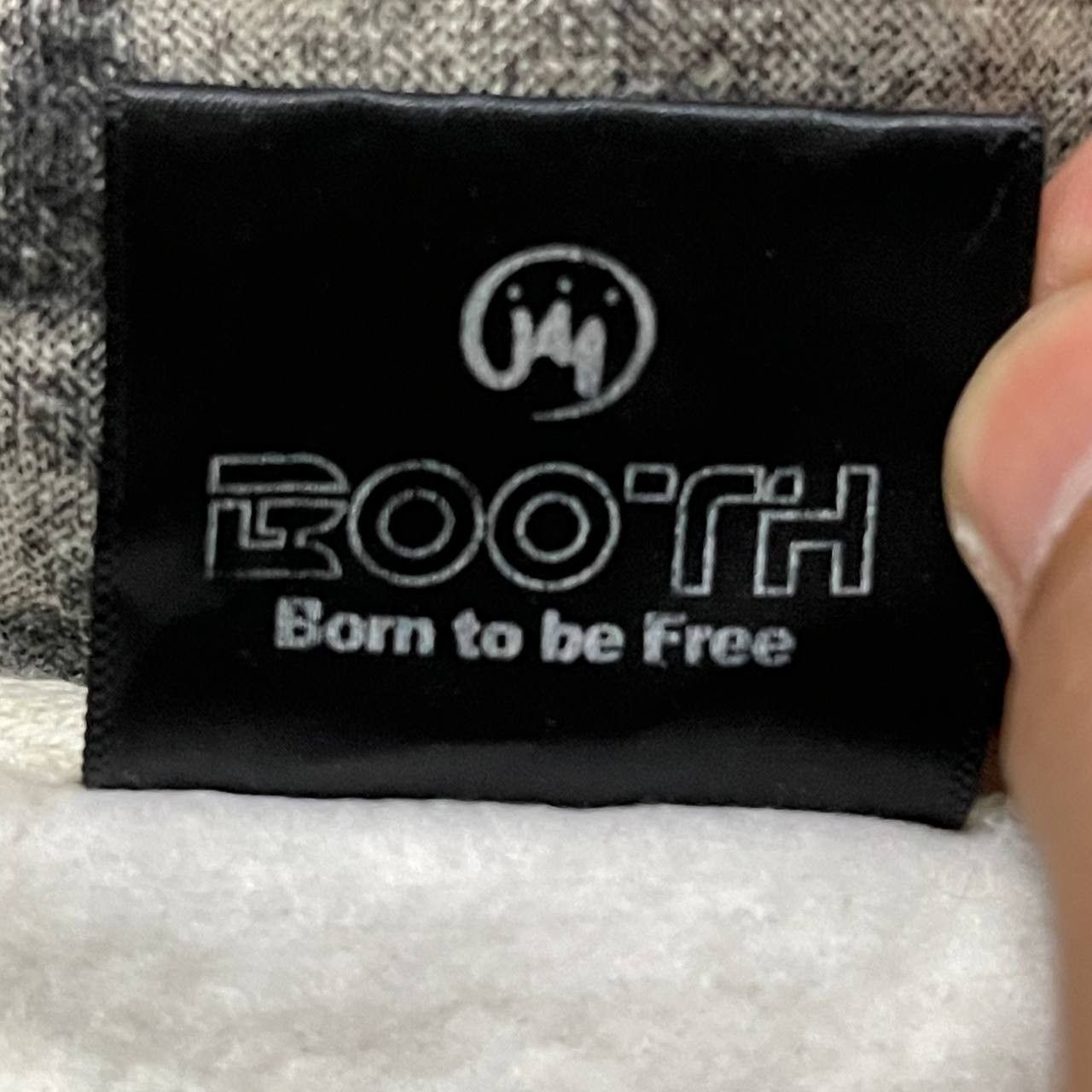 Japanese Brand Vintage Booth Born to be Free Jacket with Hidden Hood Size US L / EU 52-54 / 3 - 6 Thumbnail