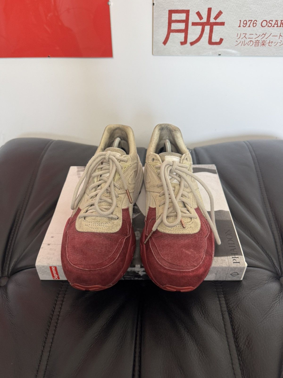 Kith Ronnie Fieg x Puma Tokyo Sakura Project Kith Collab Sneakers Size US 8 / EU 41 - 2 Thumbnail