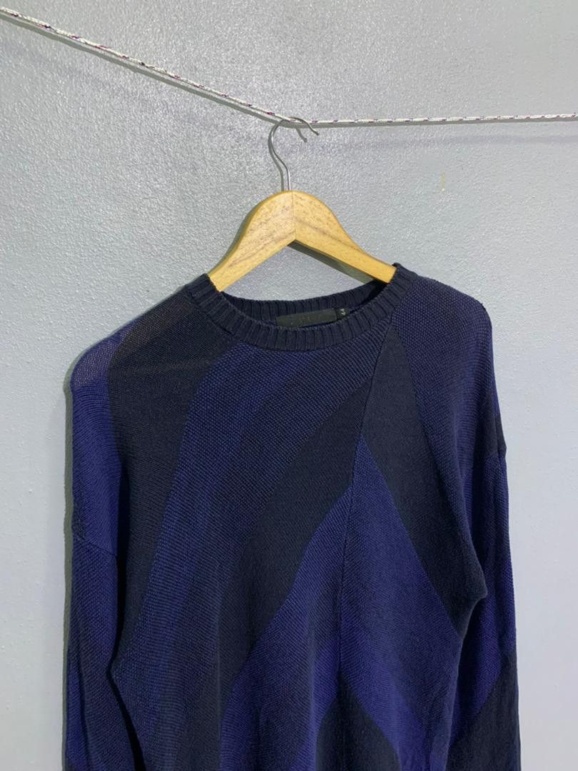 GOSTAR DE FUGA FUGA Japan Abstract Knit Sweater – Yohji Style Size US M / EU 48-50 / 2 - 3 Thumbnail