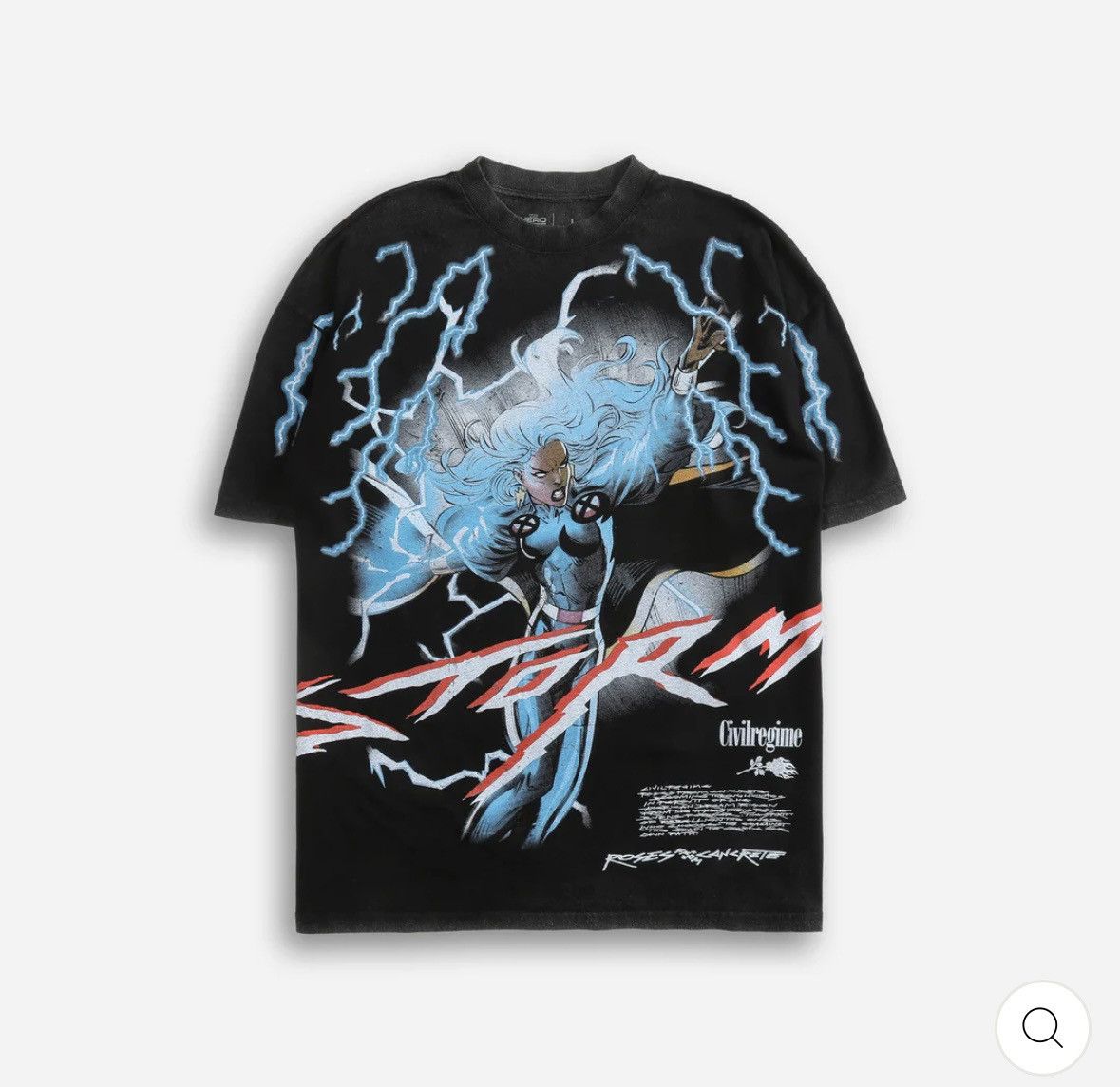 Civil Regime CIVIL REGIME X DARC SPORT X MARVEL X-MEN STORM SHIRT | Grailed