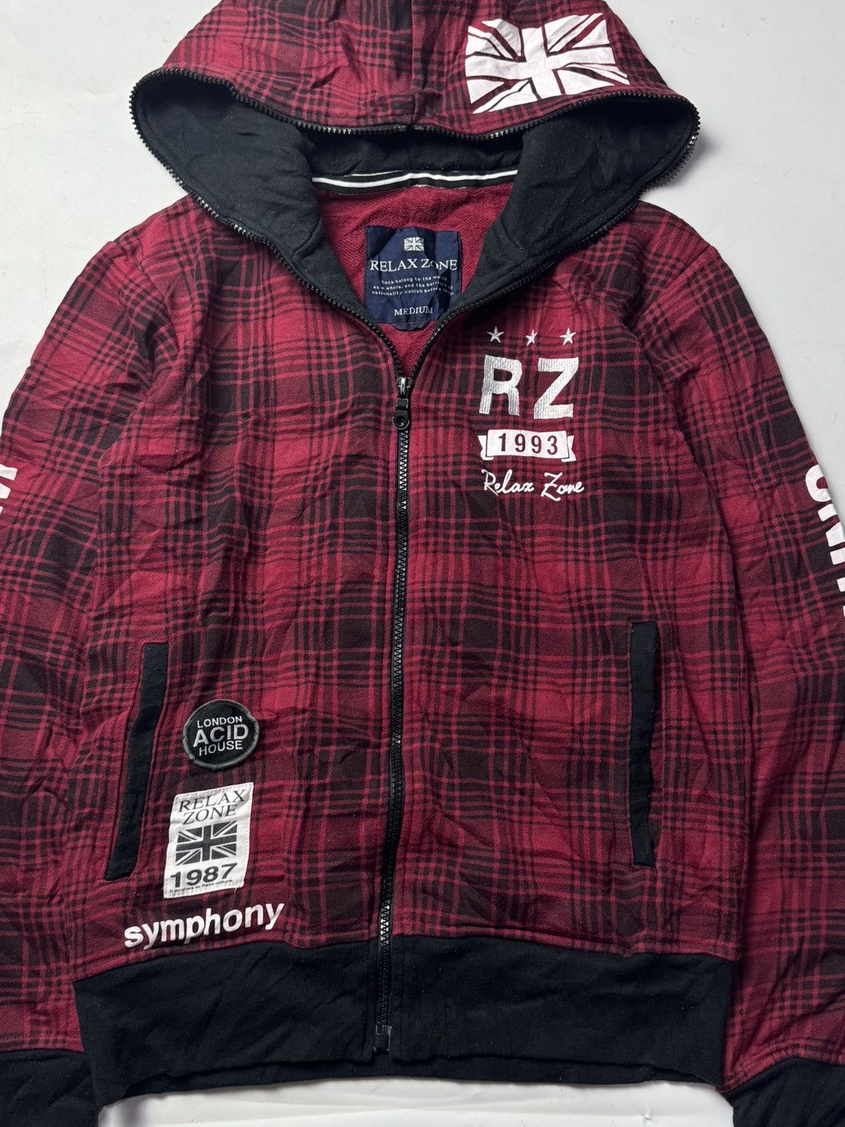 If Six Was Nine × Japanese Brand × Le Grande Bleu (L.G.B.) Relaxzone England Full Zipper Hoodie Size US S / EU 44-46 / 1 - 3 Thumbnail