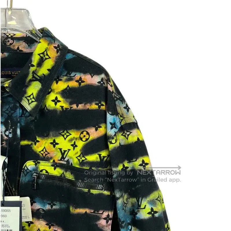 Louis Vuitton Louis Vuitton Colorful Denim Jacket for Women . Size XXL / US 16-18 / IT 52-54 - 4 Thumbnail