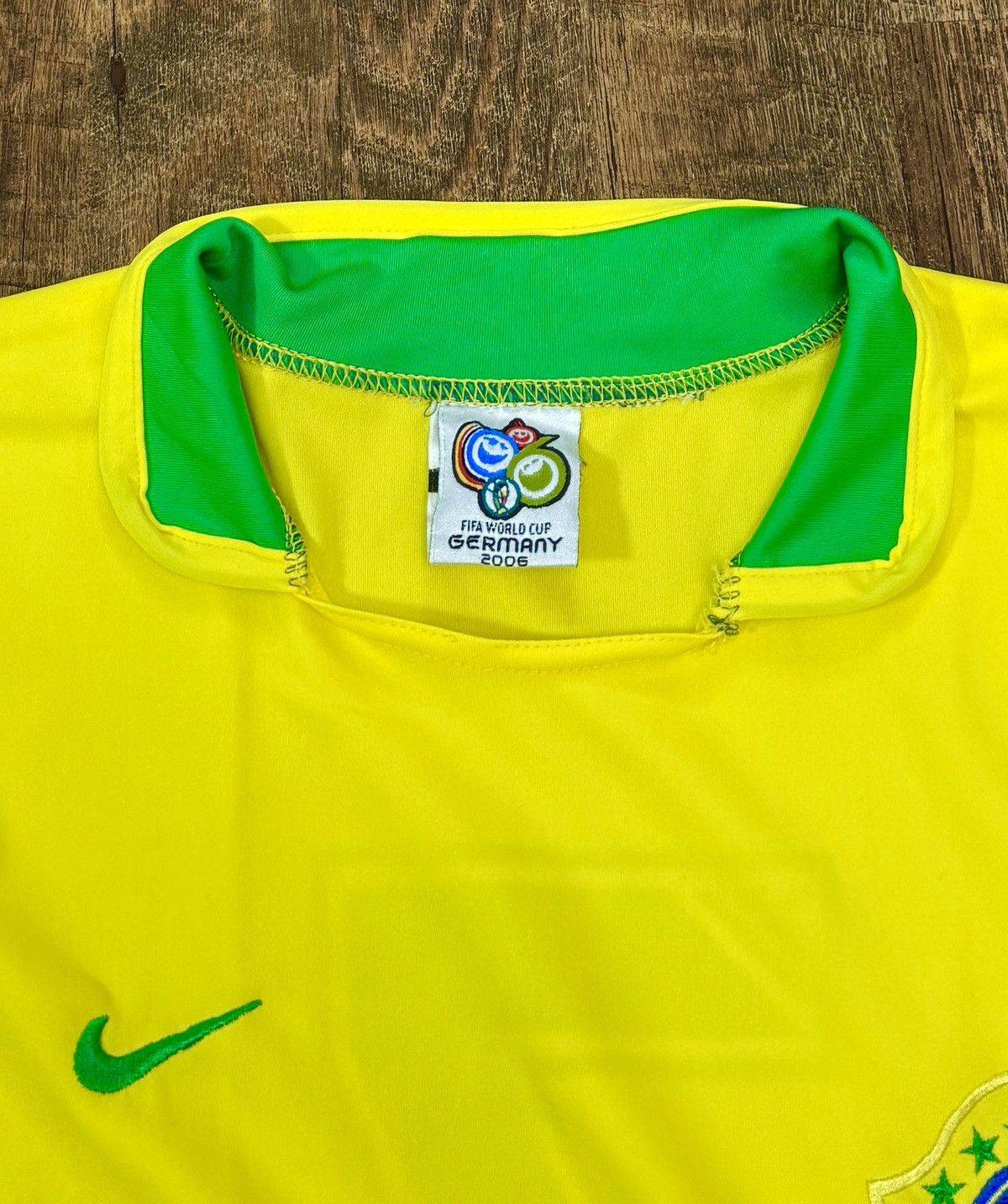 Nike Brazil National Football Soccer Team Home 2008 Jersey Shirt Size US M / EU 48-50 / 2 - 4 Thumbnail