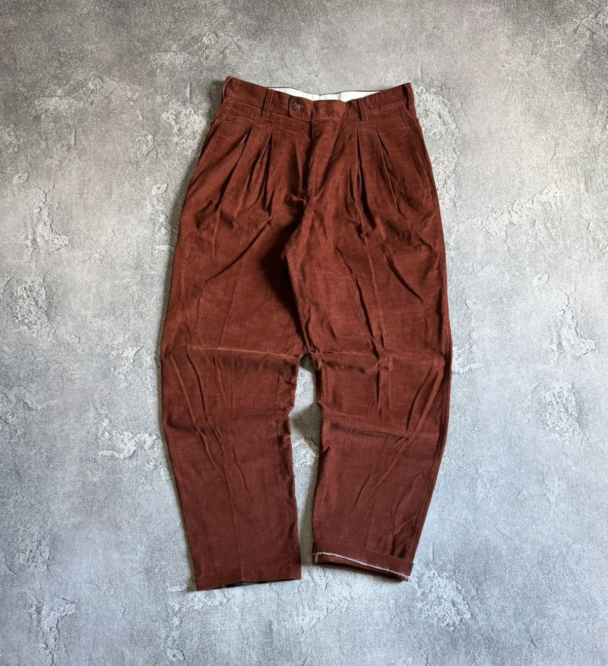 Hugo Boss Hugo Boss vintage velvet corduroy pants chinos trousers Size US 32 / EU 48 - 1 Thumbnail