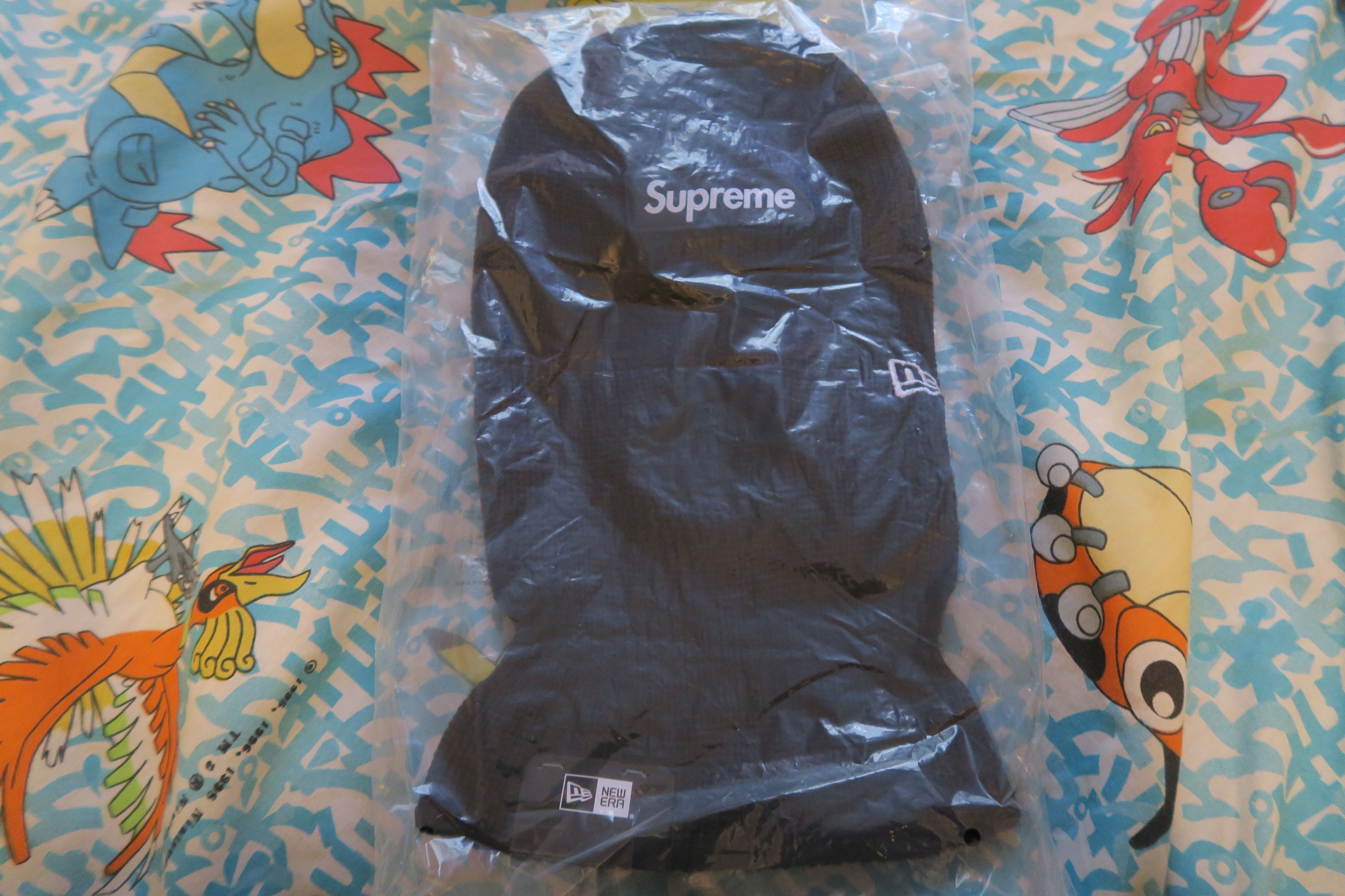 New Era × Supreme Supreme New Era Box Logo Balaclava FW24 Black Size ONE SIZE - 2 Thumbnail