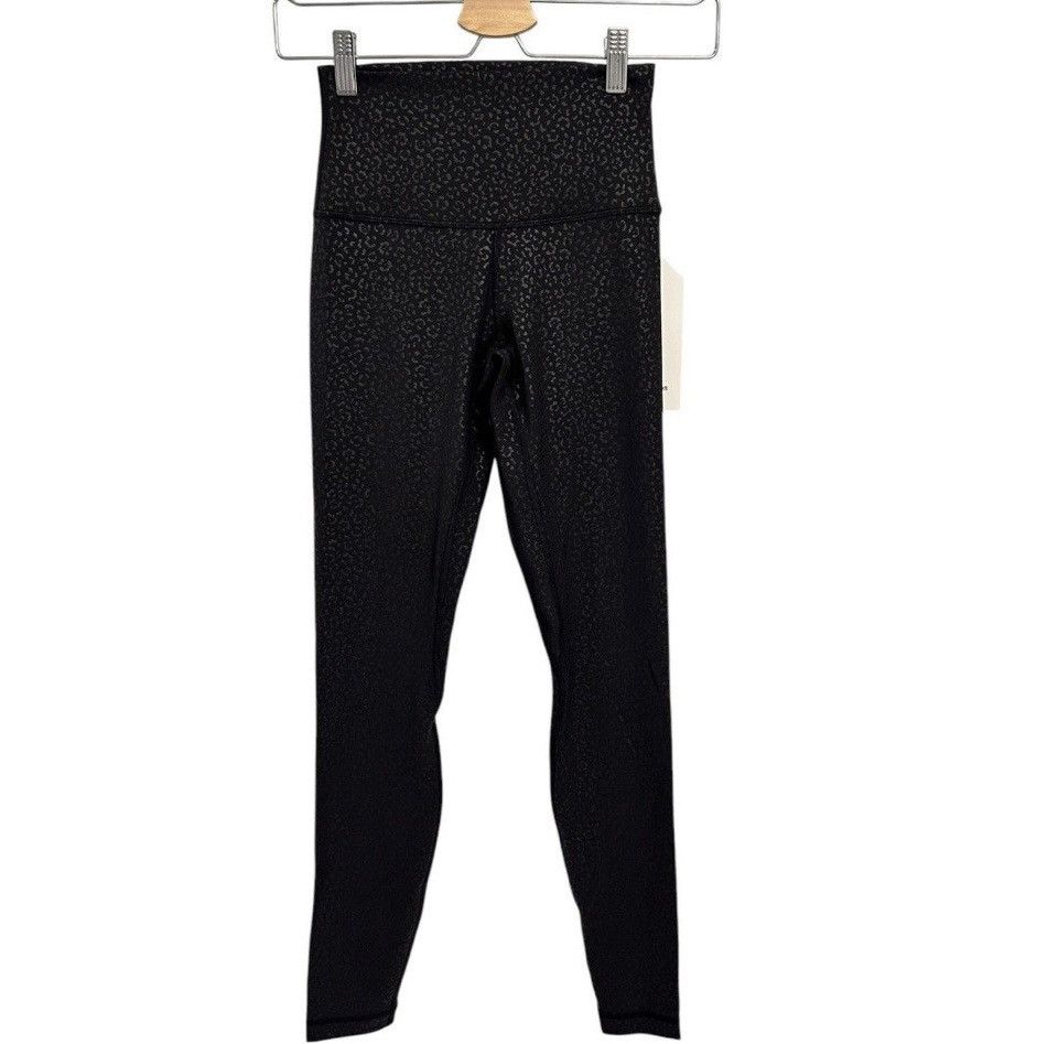 Lululemon lululemon Align High-Rise Pant 28"Leopard Daisy Emboss 4 Size 27" / US 4 / IT 40 - 5 Thumbnail