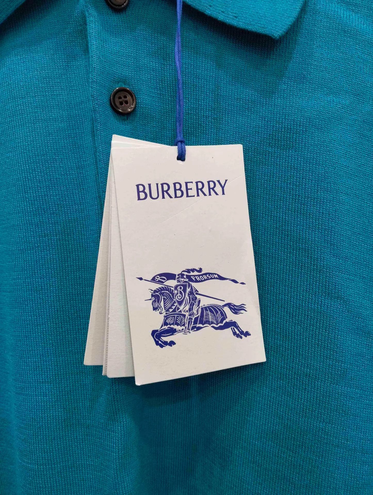 Burberry Burberry Solid Logo Polo Shirt S Size US S / EU 44-46 / 1 - 5 Thumbnail