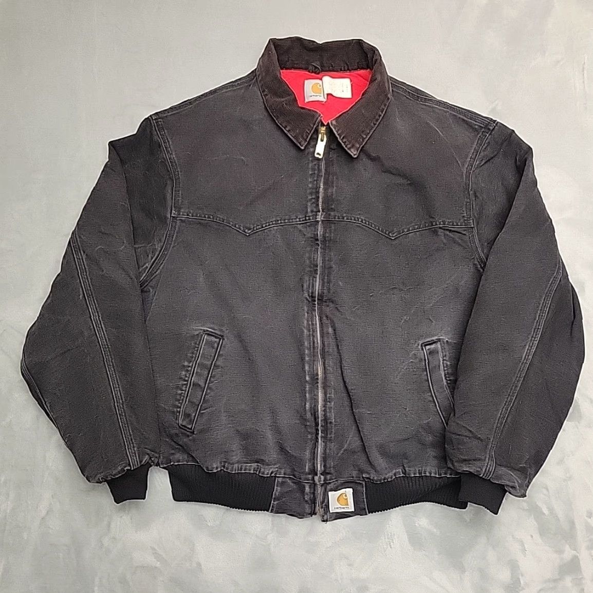 Carhartt VINTAGE Carhartt Santa Fe Jacket Mens 4XL Black Quilt Lined Made in USA Jacket Mens 4XL Black Quilt Lined Carhartt Santa Fe Jacket USA Size US XXL / EU 58 / 5 - 2 Thumbnail