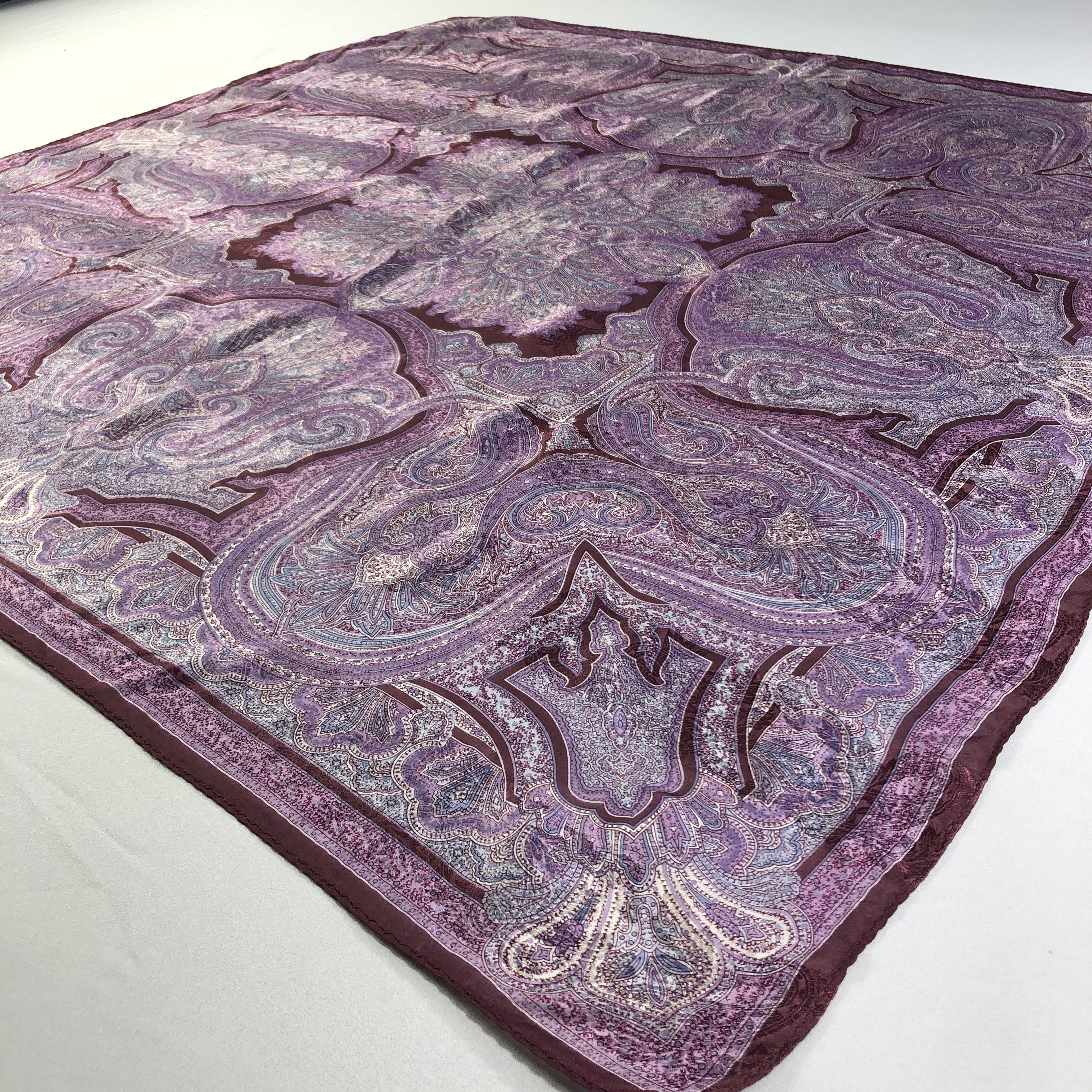 Vintage Vintage Silk Scarf Size ONE SIZE - 3 Thumbnail