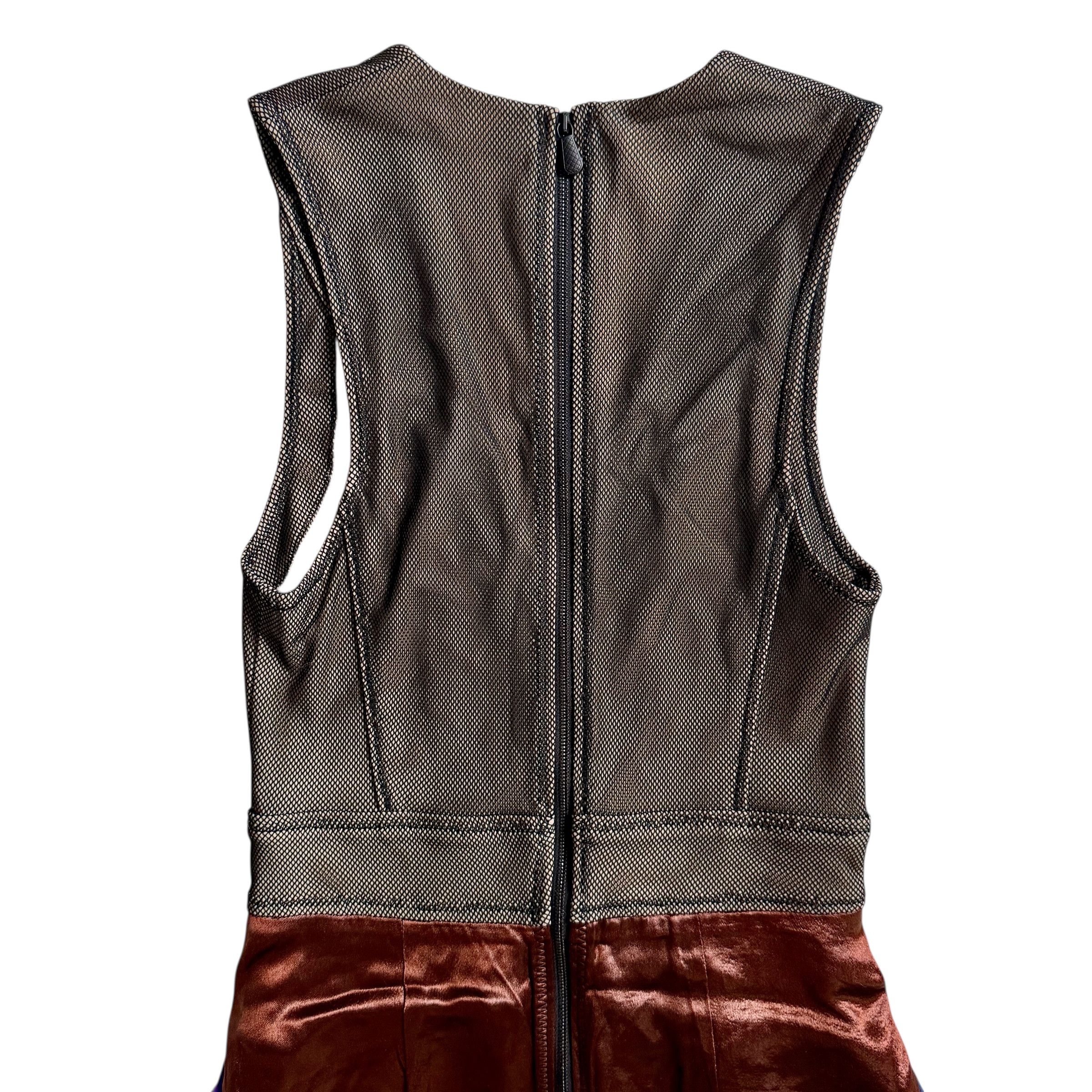 Bottega Veneta BOTTEGA VENETA AW2012 SILK DRESS Size XS / US 0-2 / IT 36-38 - 3 Thumbnail