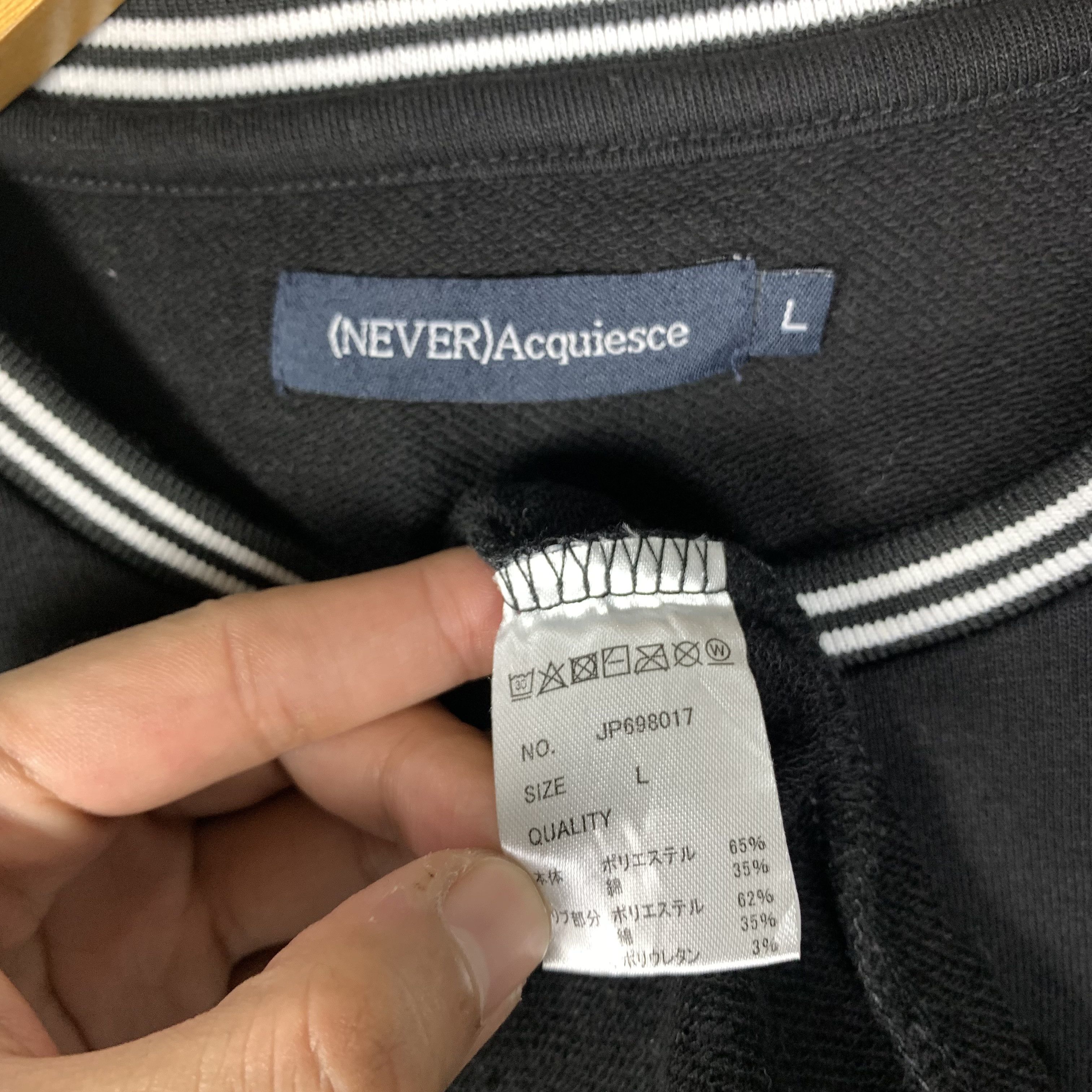 Japanese Brand Japanese Brand Sweatshirt 3M Reflective Crewneck Size US L / EU 52-54 / 3 - 5 Thumbnail