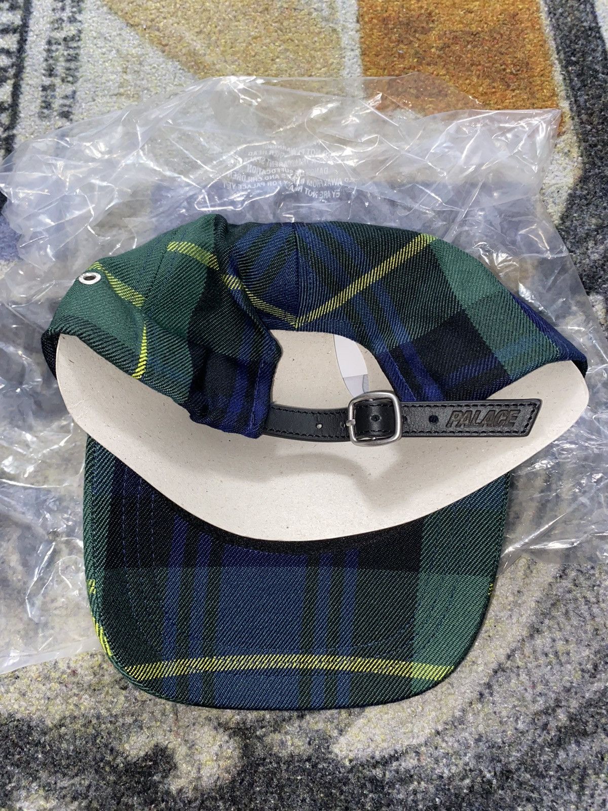 Palace Palace Guard 6-Panel Hat Black Watch Plaid Size ONE SIZE - 4 Thumbnail