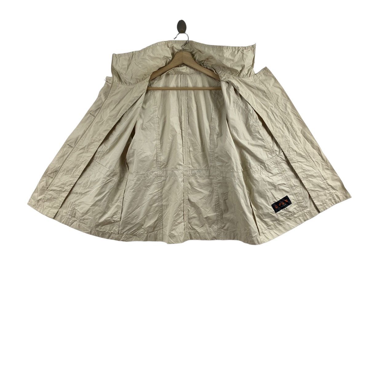 Vintage Vintage EVEX by KRIZIA Italian Designer Cream Bomber Jacket Size US L / EU 52-54 / 3 - 3 Thumbnail