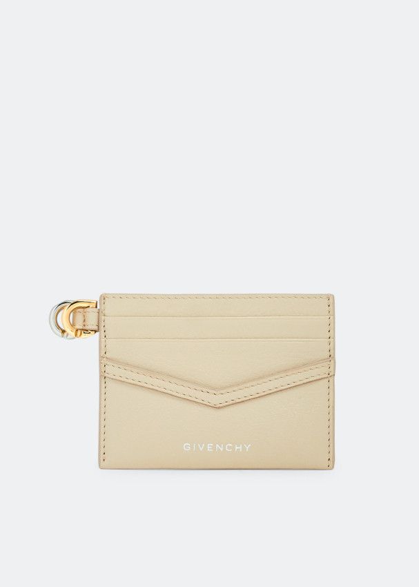 Givenchy o1srvl11e1224 Size: OS/Voyou Card Holder in Beige Size ONE SIZE - 1 Thumbnail