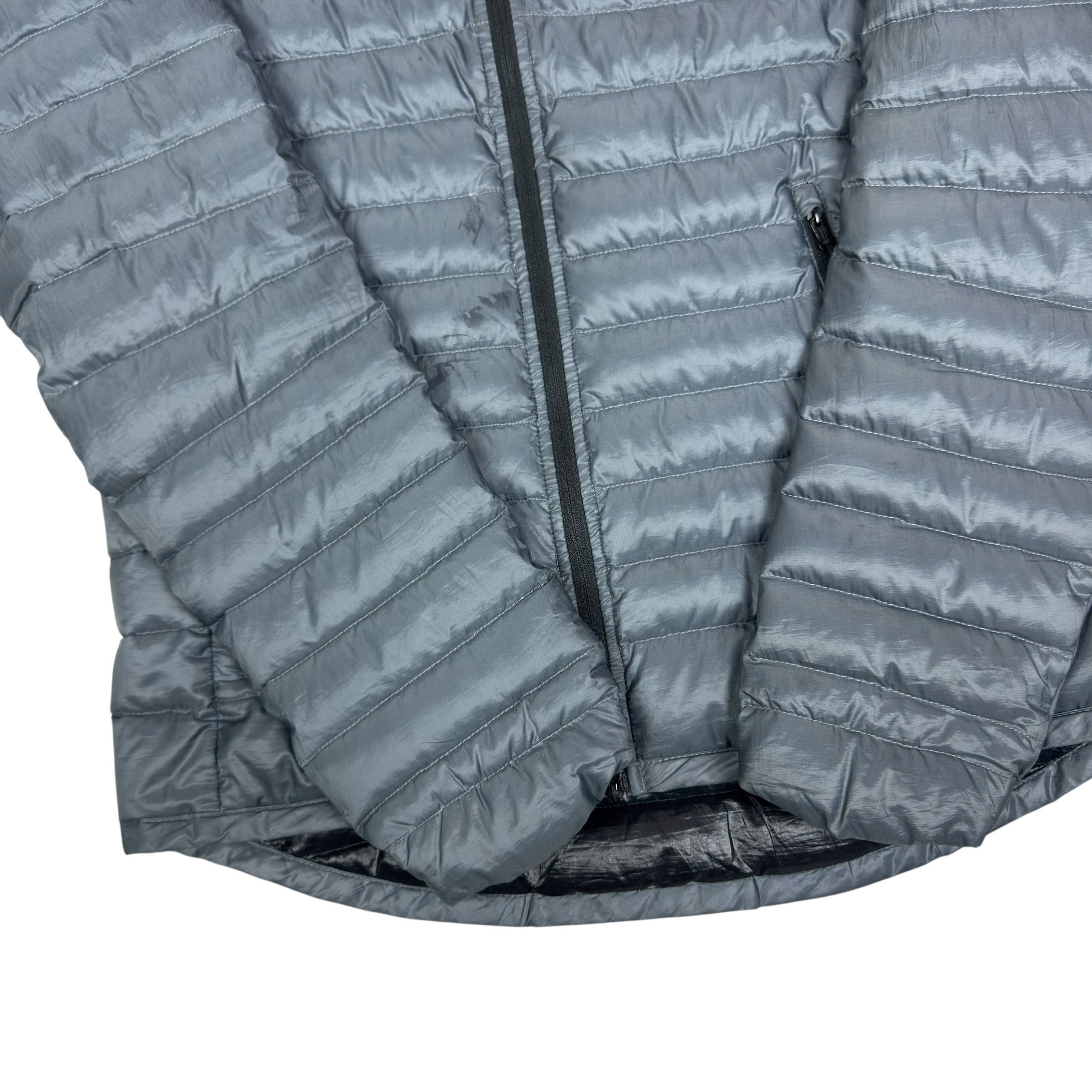 Nike Nike Men's Gray Swoosh Long Sleeve Full Zip Puffer Jacket S Size US S / EU 44-46 / 1 - 7 Thumbnail