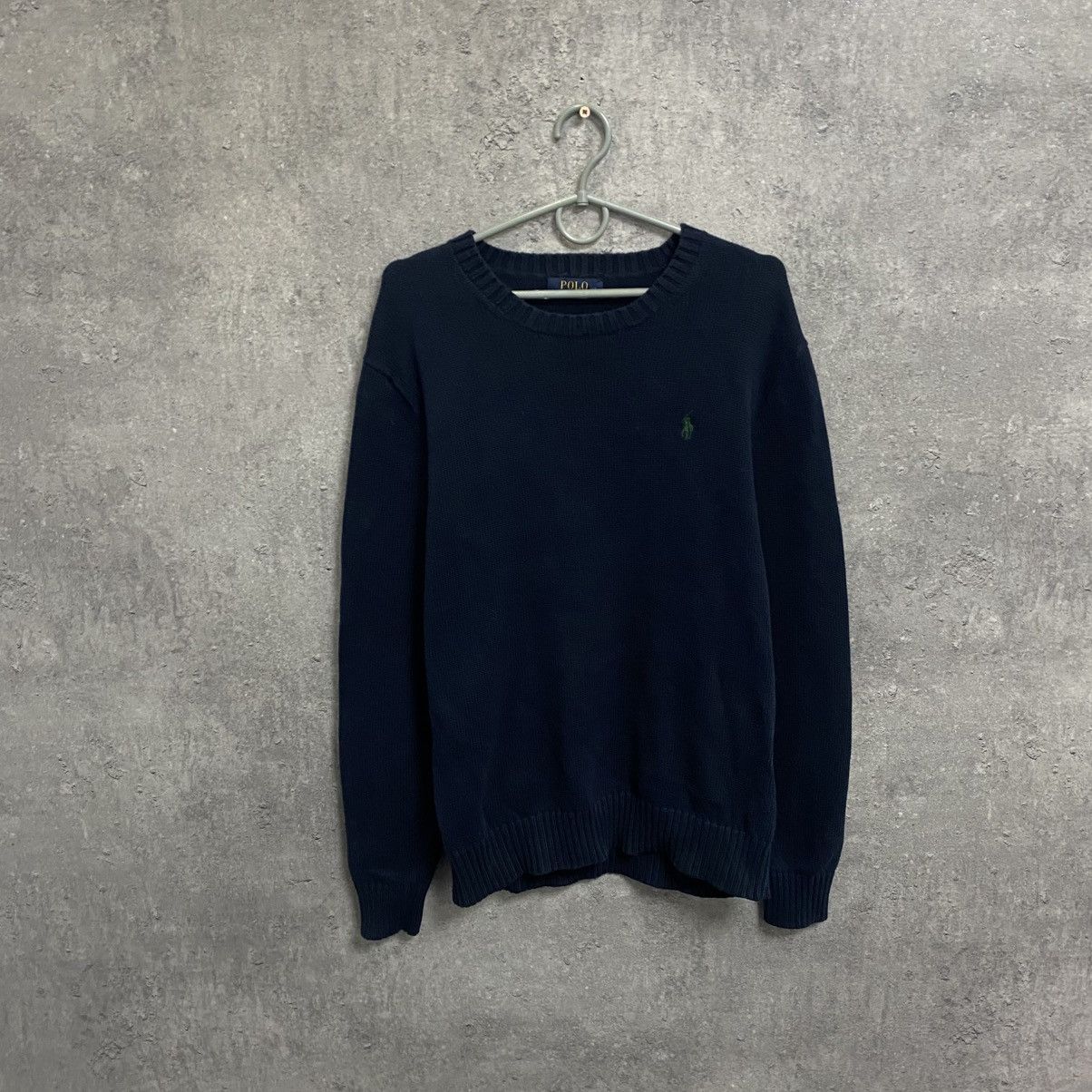 Polo Ralph Lauren Vintage Polo Ralph Lauren Sweater Blue Knit Pullover Size US S / EU 44-46 / 1 - 1 Thumbnail