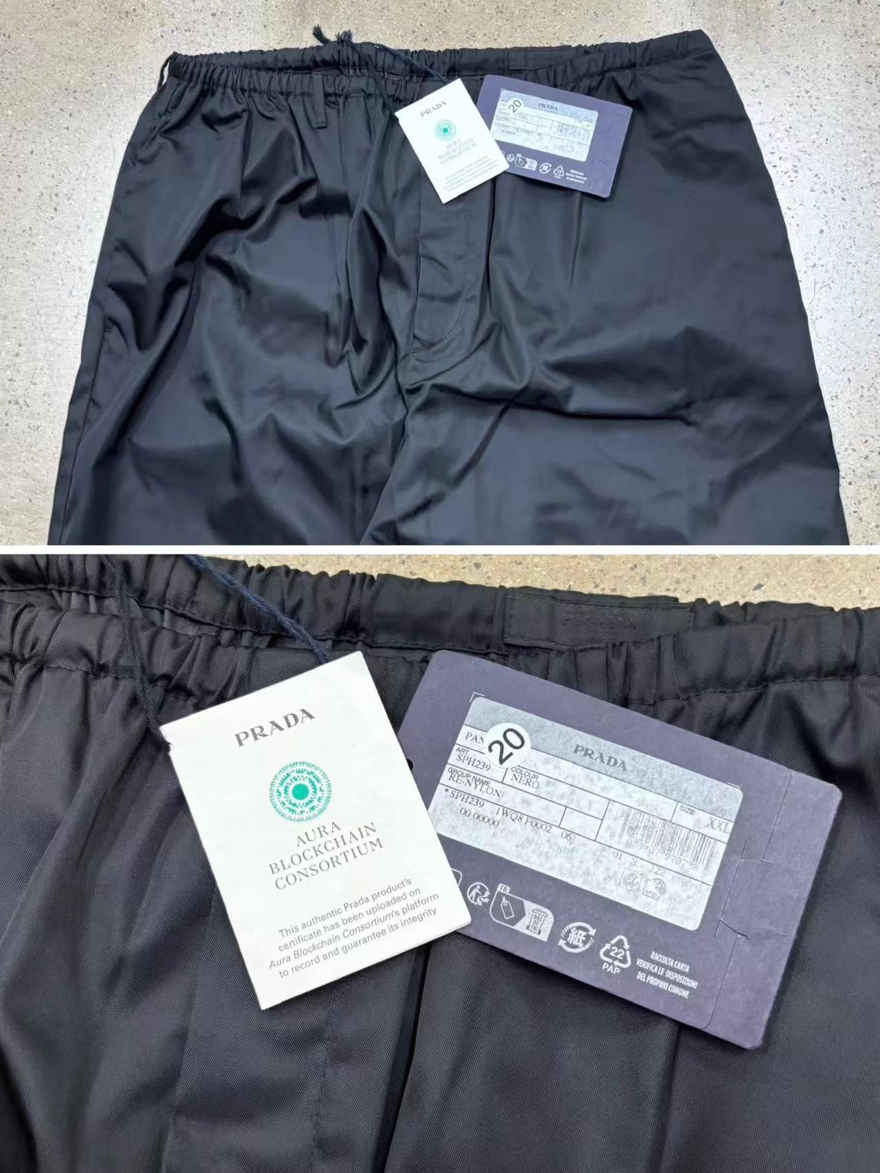 Prada Prada re-nylon metal triangle logo sweatpants XXL NWT Size US 40 / EU 56 - 5 Thumbnail