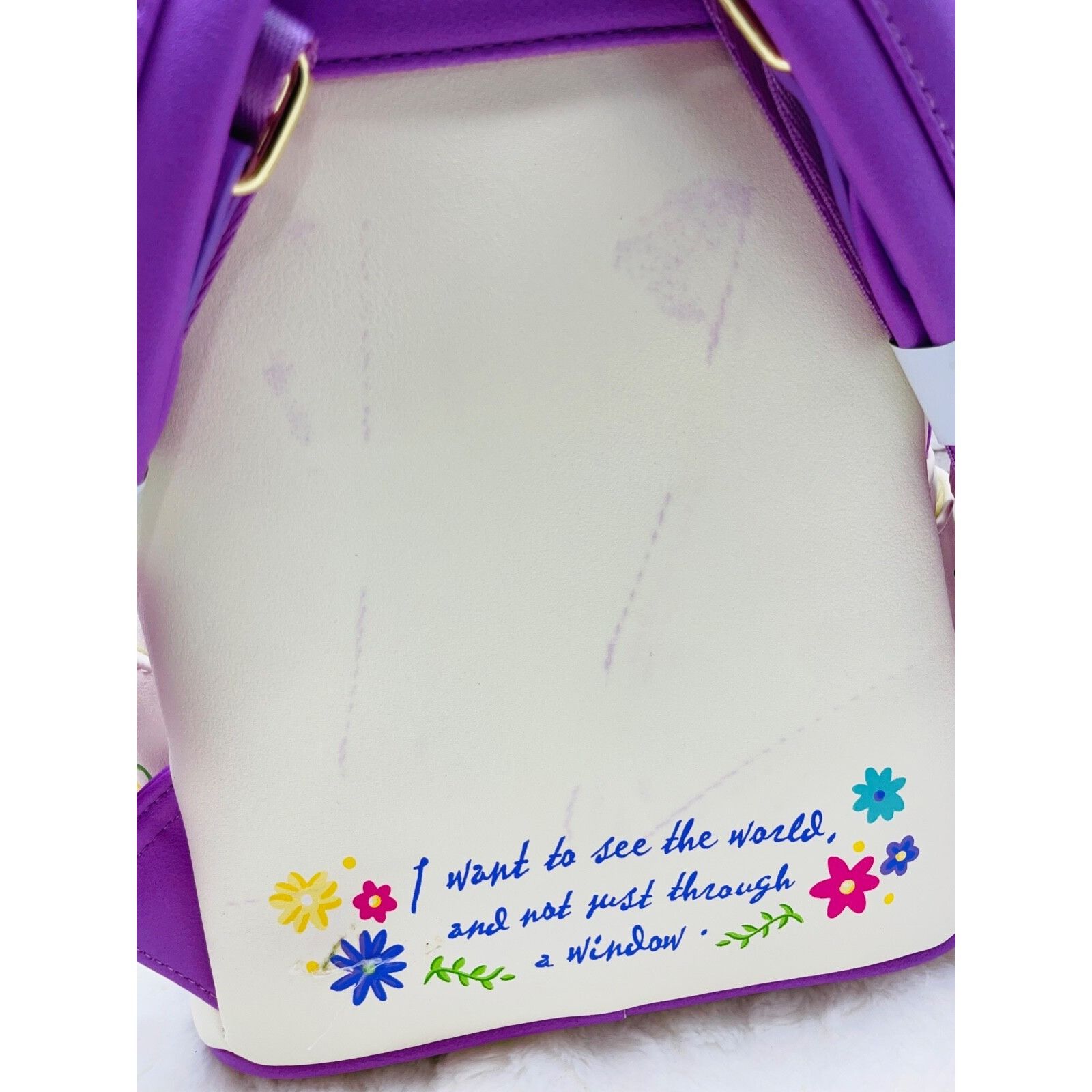 Disney Loungefly Disney Princess Rapunzel Tangled Tower Scene Mini Size ONE SIZE - 4 Thumbnail
