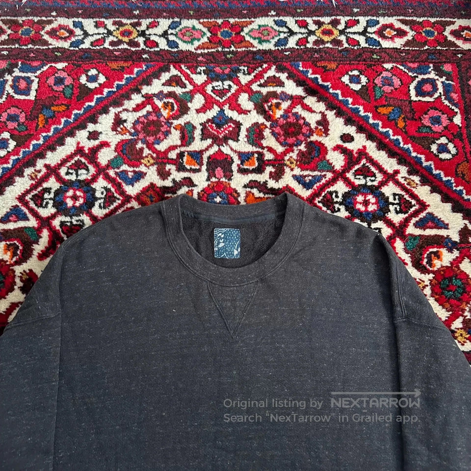 Visvim Oversized Crewneck Sweatshirt. Size US M / EU 48-50 / 2 - 3 Thumbnail