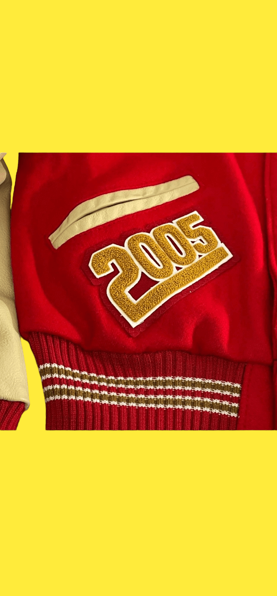 Delong Varsity Jackets Vintage red varsity jacket Size US M / EU 48-50 / 2 - 4 Thumbnail