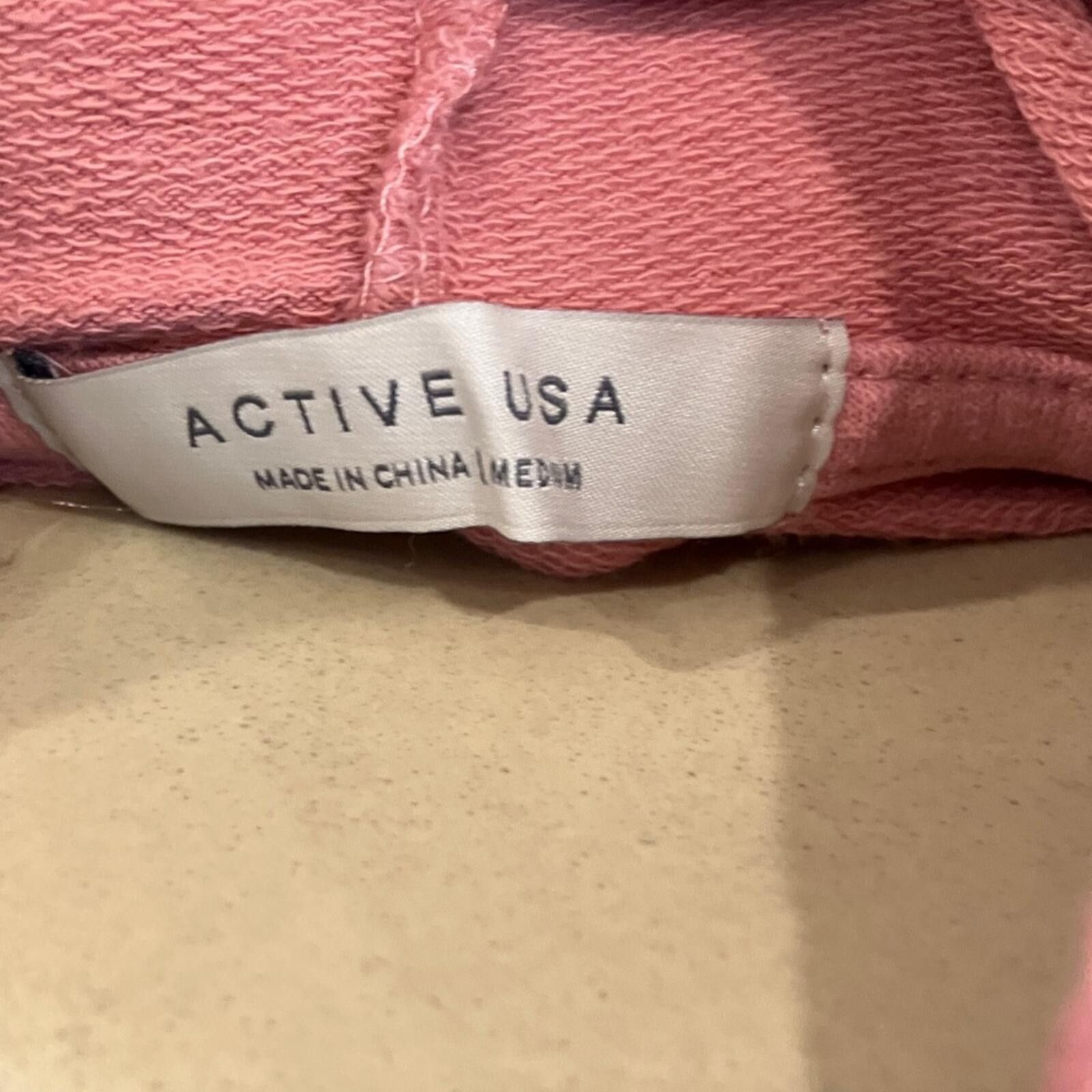 Other Active USA Women's Coral Hoodie Size M / US 6-8 / IT 42-44 - 2 Thumbnail