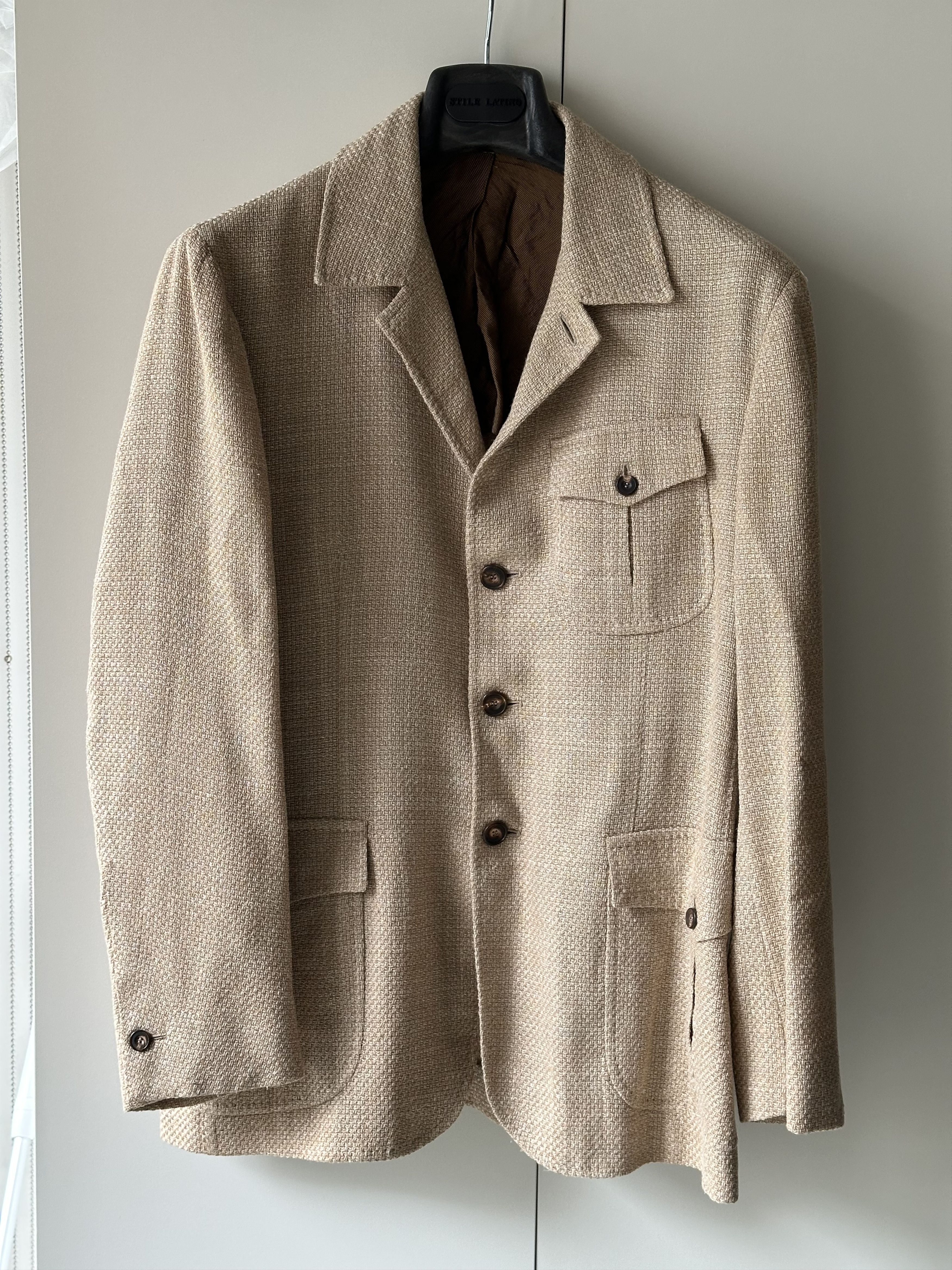 Stile Latino Stile Latino sports jacket - basketweave EU size 48 Size 38R - 1 Thumbnail