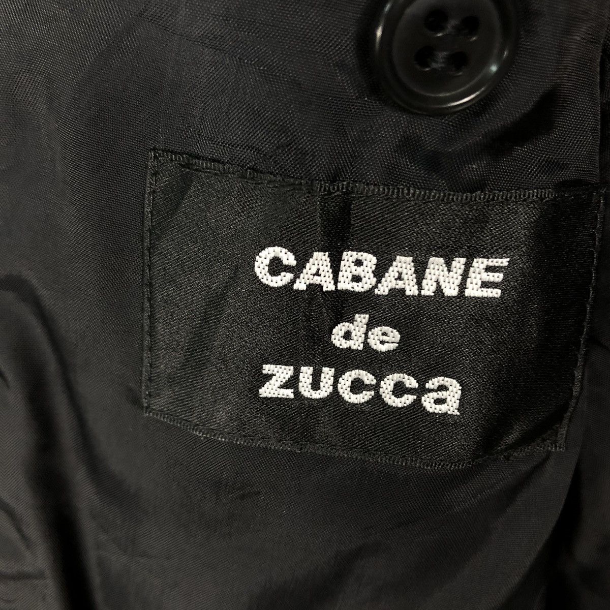 Issey Miyake 🔥VINTAGE CHORE JACKET CROPPED CABANE DE ZUCCA JAPAN Size US M / EU 48-50 / 2 - 17 Thumbnail