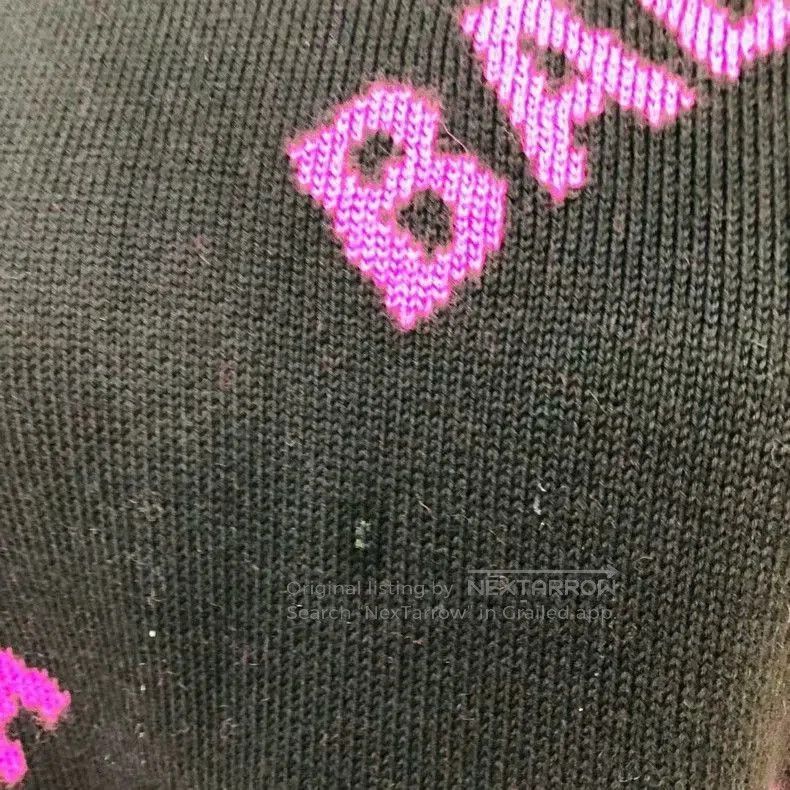 Balenciaga Balenciaga Logo Print Sweater S. Size US S / EU 44-46 / 1 - 5 Thumbnail
