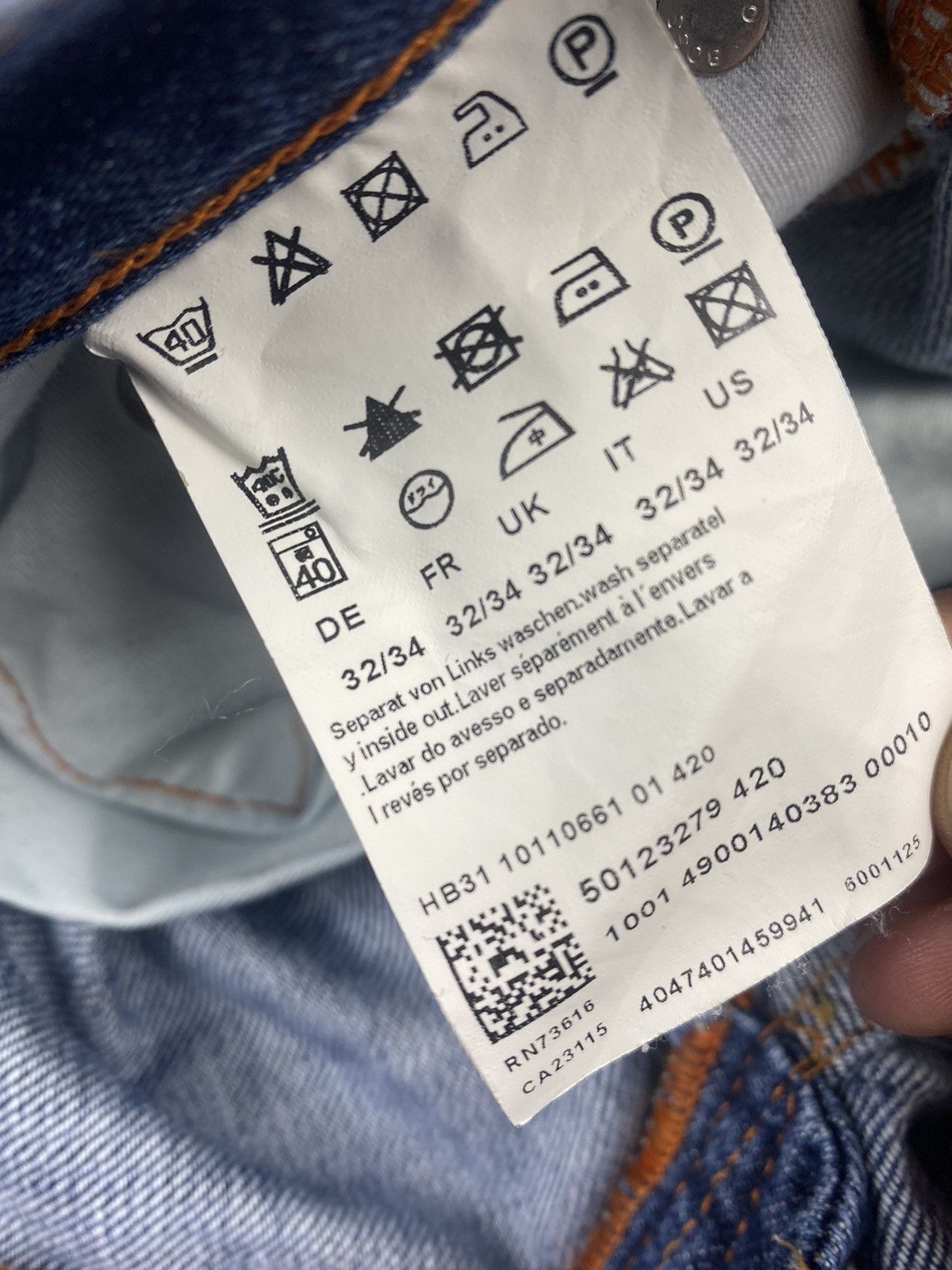 Hugo Boss Mens Hugo Boss Denim Jeans Size 32 x 34 Size US 32 / EU 48 - 10 Thumbnail