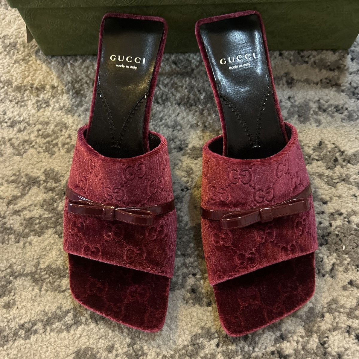 Gucci GUCCI Women's GG slide Sandal Size US 9.5 / IT 39.5 - 2 Thumbnail