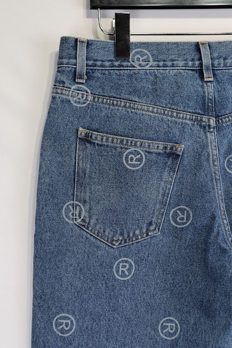 Martine Rose o1rshd1 Denim Jeans in Blue Size US 34 / EU 50 - 7 Thumbnail