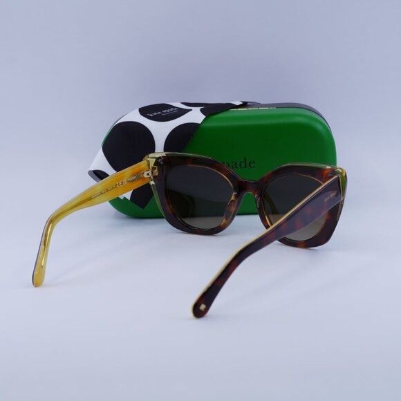 Kate Spade Kate Spade MARIGOLD/S 0086 LA Sunglasses Havana Cat Eye Size ONE SIZE - 10 Thumbnail