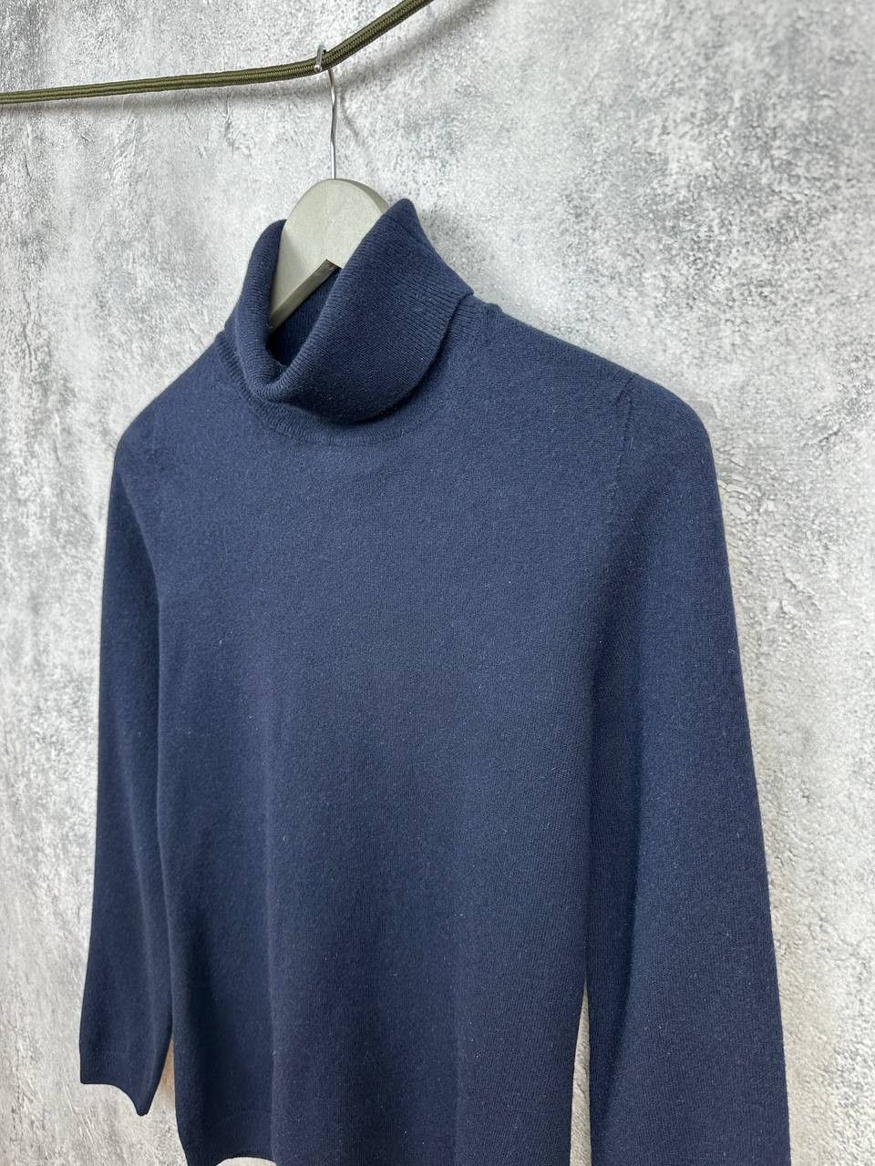 Other Falconeri Cashmere Turtleneck Sweater 100% Cashmere Navy Size S / US 4 / IT 40 - 5 Thumbnail