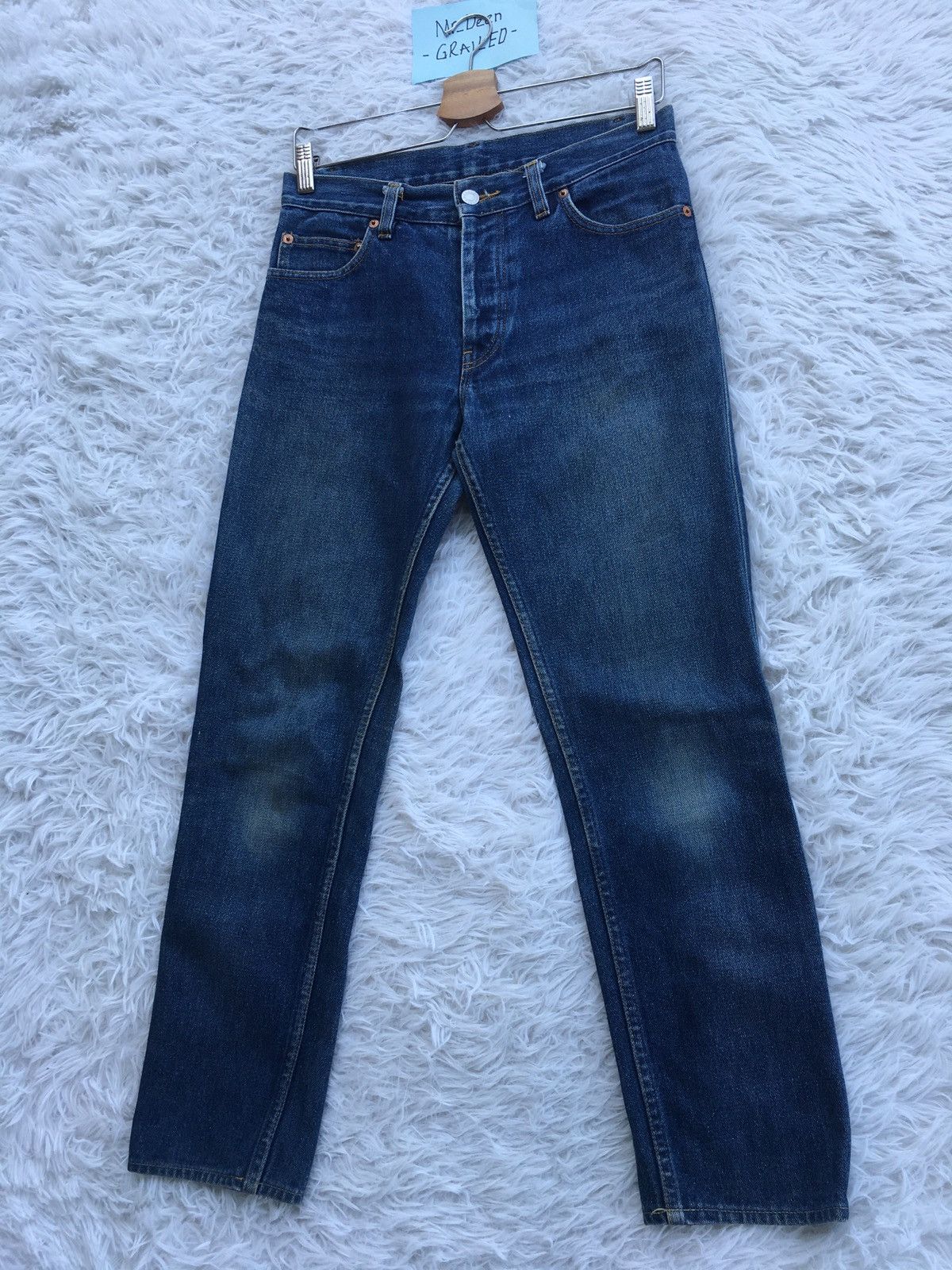 Helmut Lang Rare Vintage Helmut Lang Produced 1996 Straight Cut Denim Size US 30 / EU 46 - 4 Thumbnail