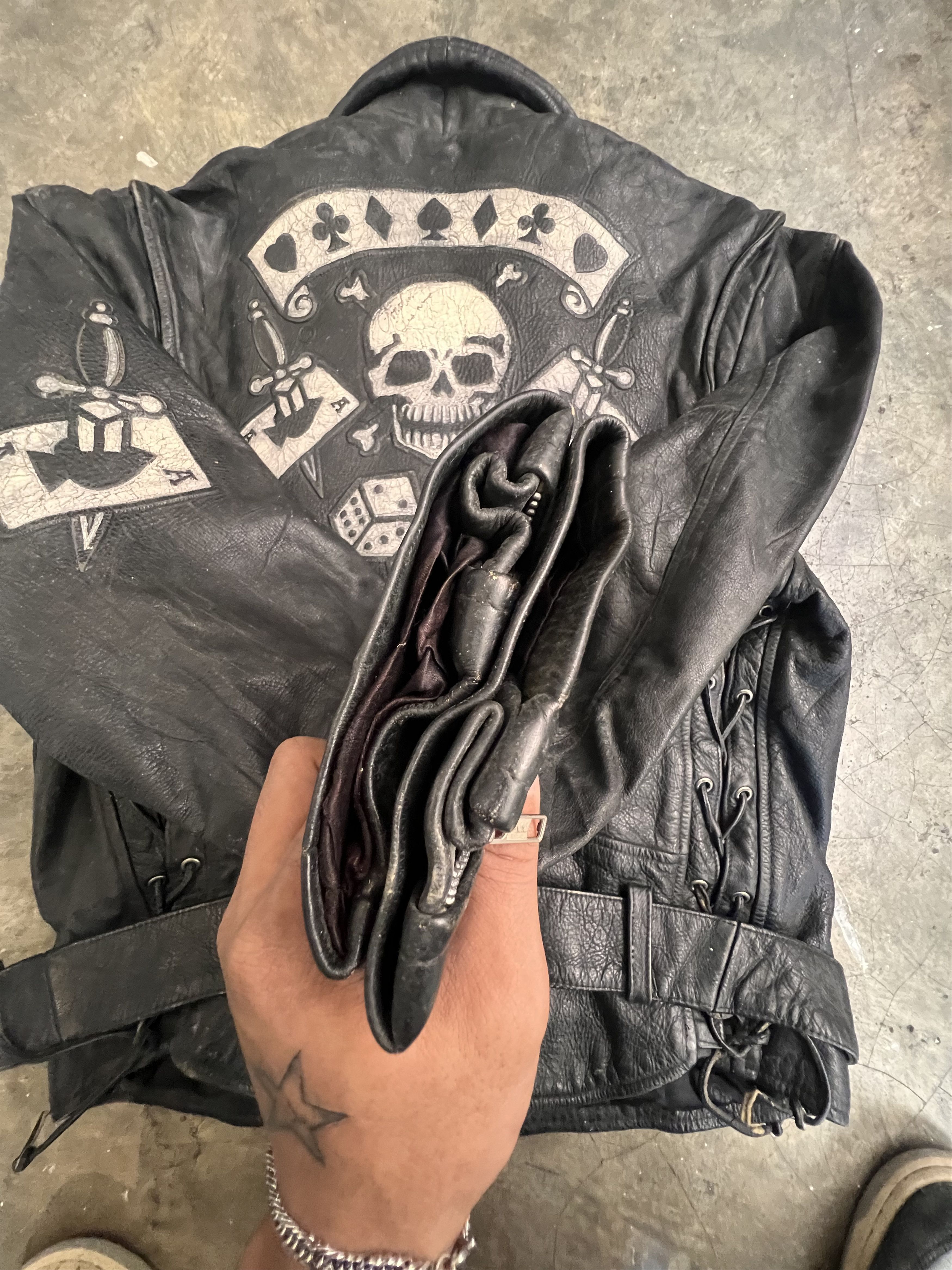 Michael Hoban vtg bikers michael hoban leather jacket Size US L / EU 52-54 / 3 - 9 Thumbnail