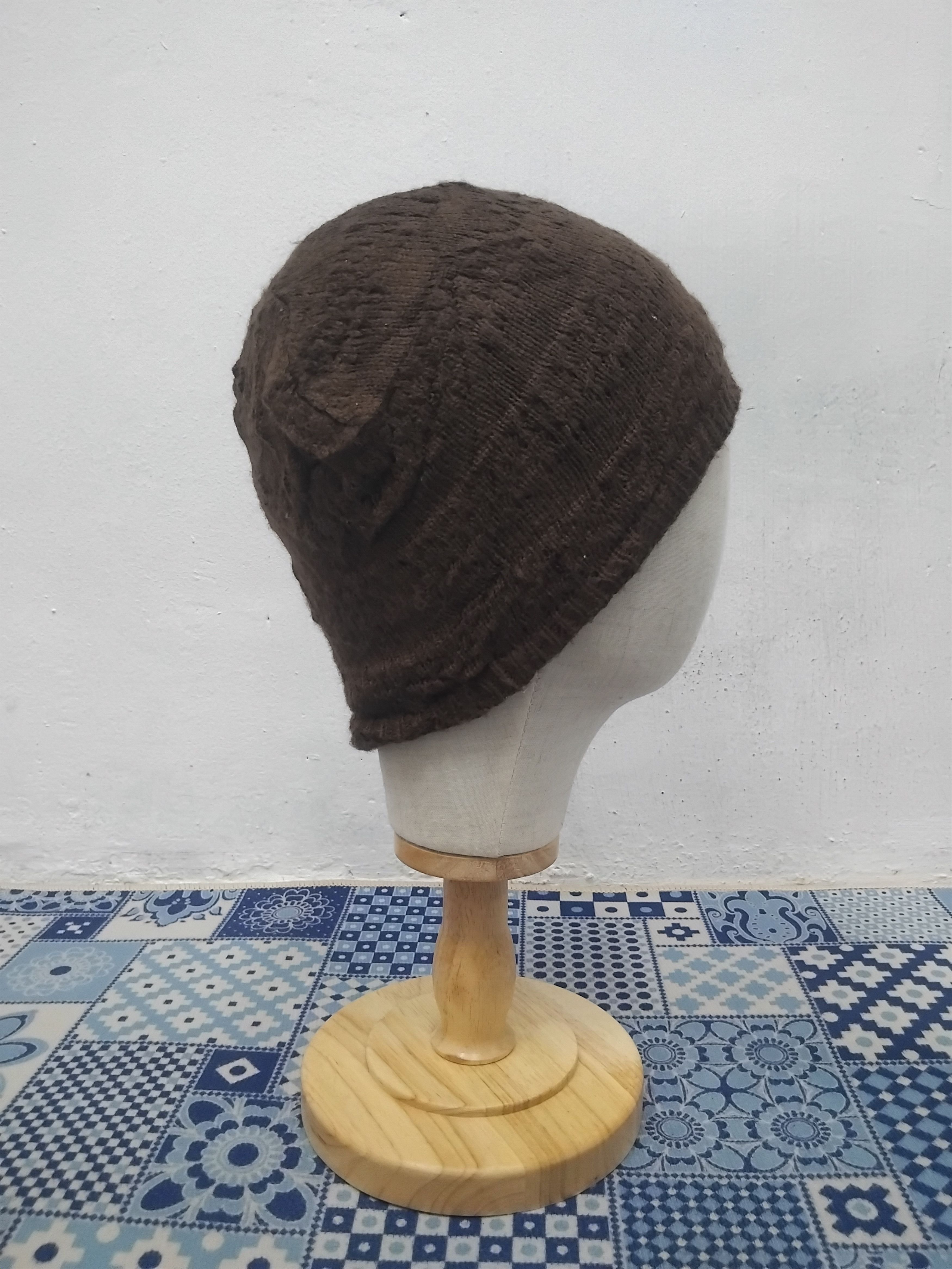 Japanese Brand 💥Fieldcore chocolate colour beanie Size ONE SIZE - 5 Thumbnail