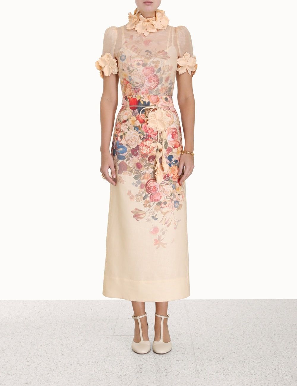 Zimmermann oc11z0425 Luminosity Liftoff Flower Top in Multicolor Size M / US 6-8 / IT 42-44 - 2 Thumbnail