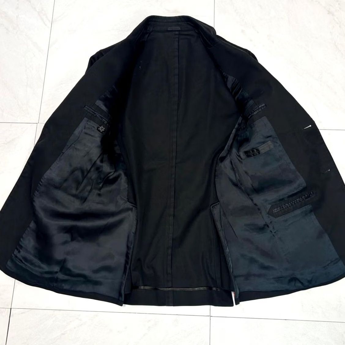 Alexander McQueen Alexander McQueen Bicolor Tailored Jacket Black Red Cotton Size 44 Mens Size US S / EU 44-46 / 1 - 6 Thumbnail