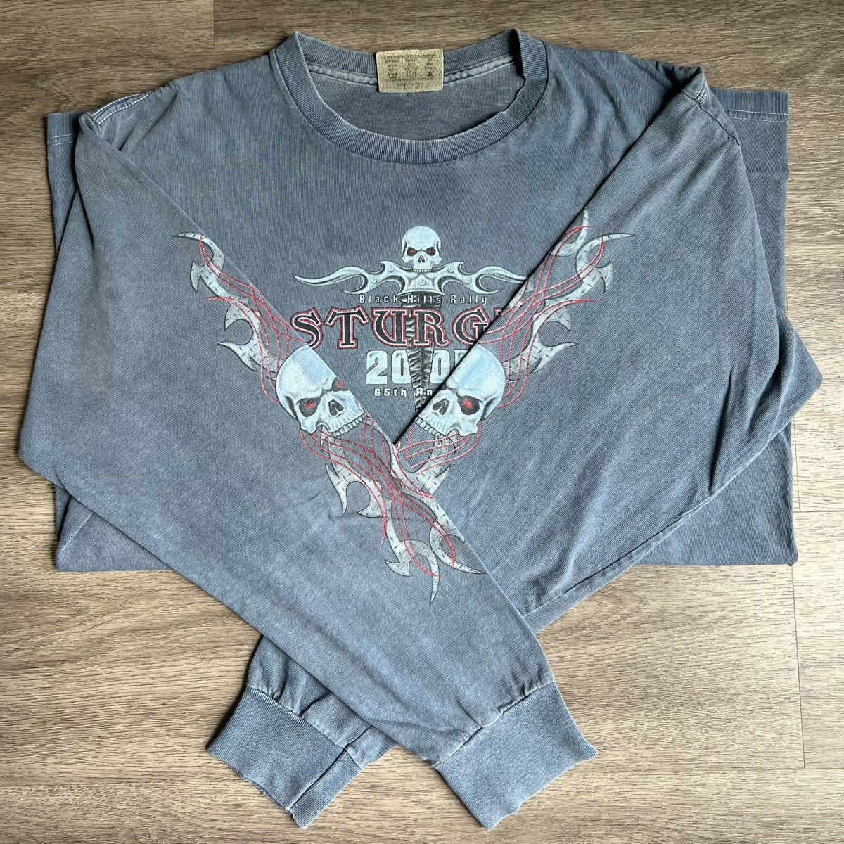 Vintage Sturgis Motorcycle Rally Vintage T Size US M / EU 48-50 / 2 - 2 Thumbnail