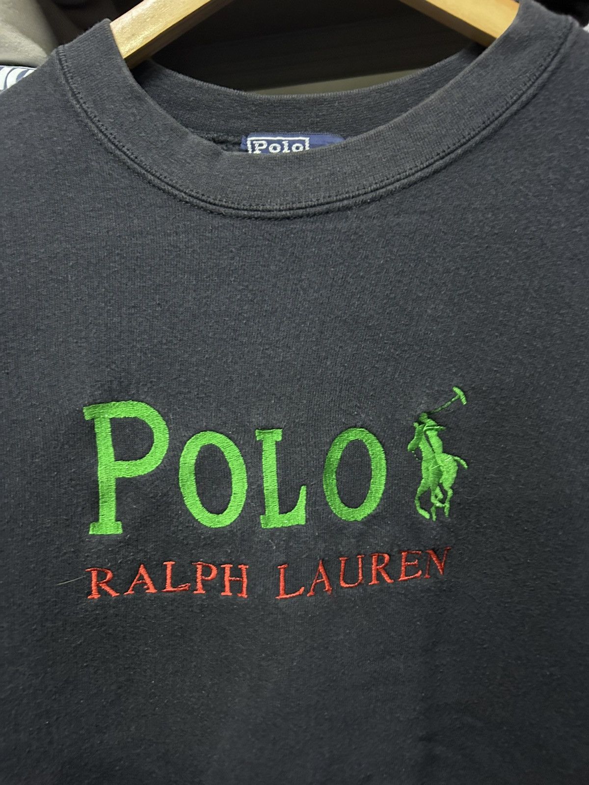 Polo Ralph Lauren Vintage 90s Polo Ralph Lauren embroidery spell Size US XL / EU 56 / 4 - 3 Thumbnail